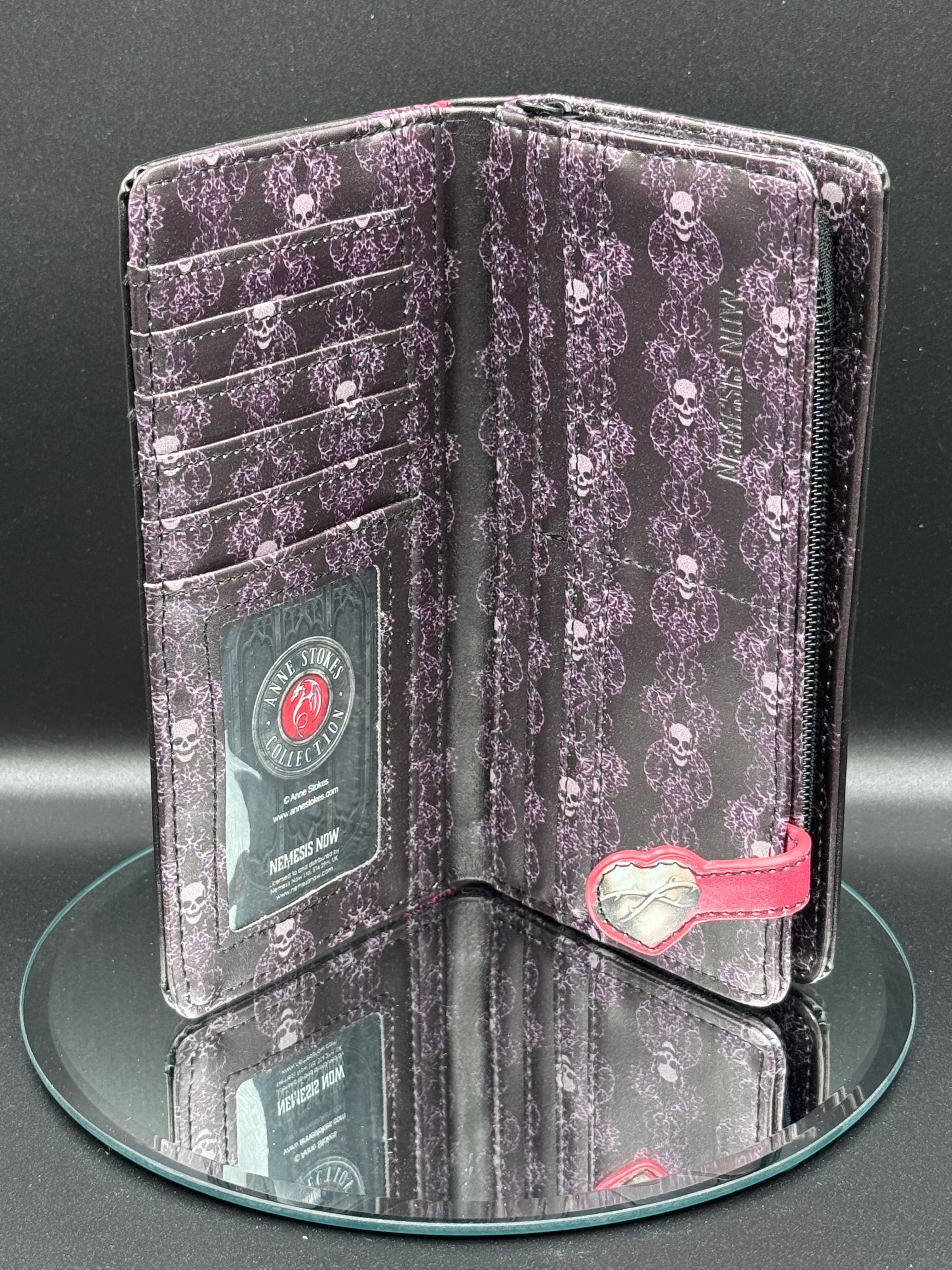 Anne Stokes Only Love Remains Gothic Angel Embossed Purse