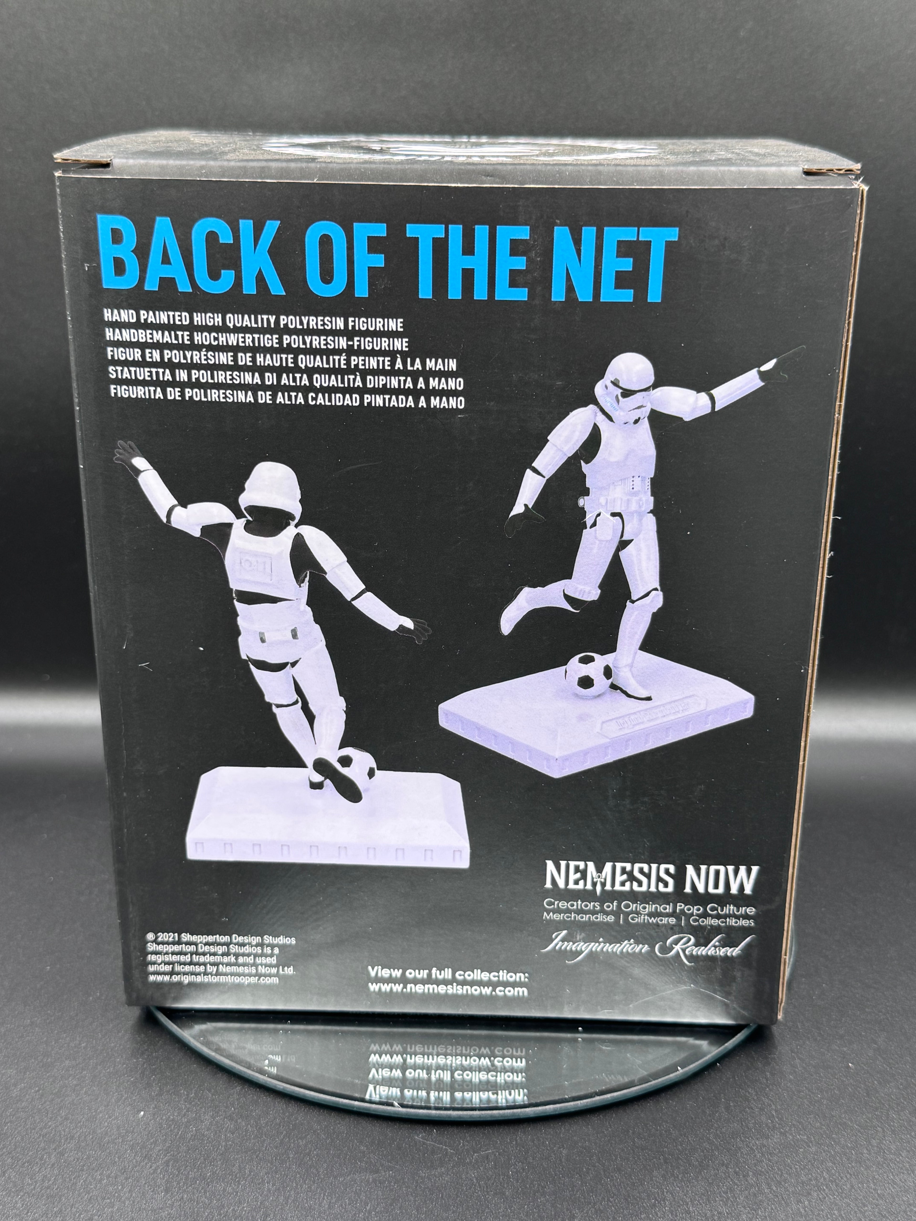 Officially Licensed Stormtrooper Back of the Net Footballer Figurine 17cm