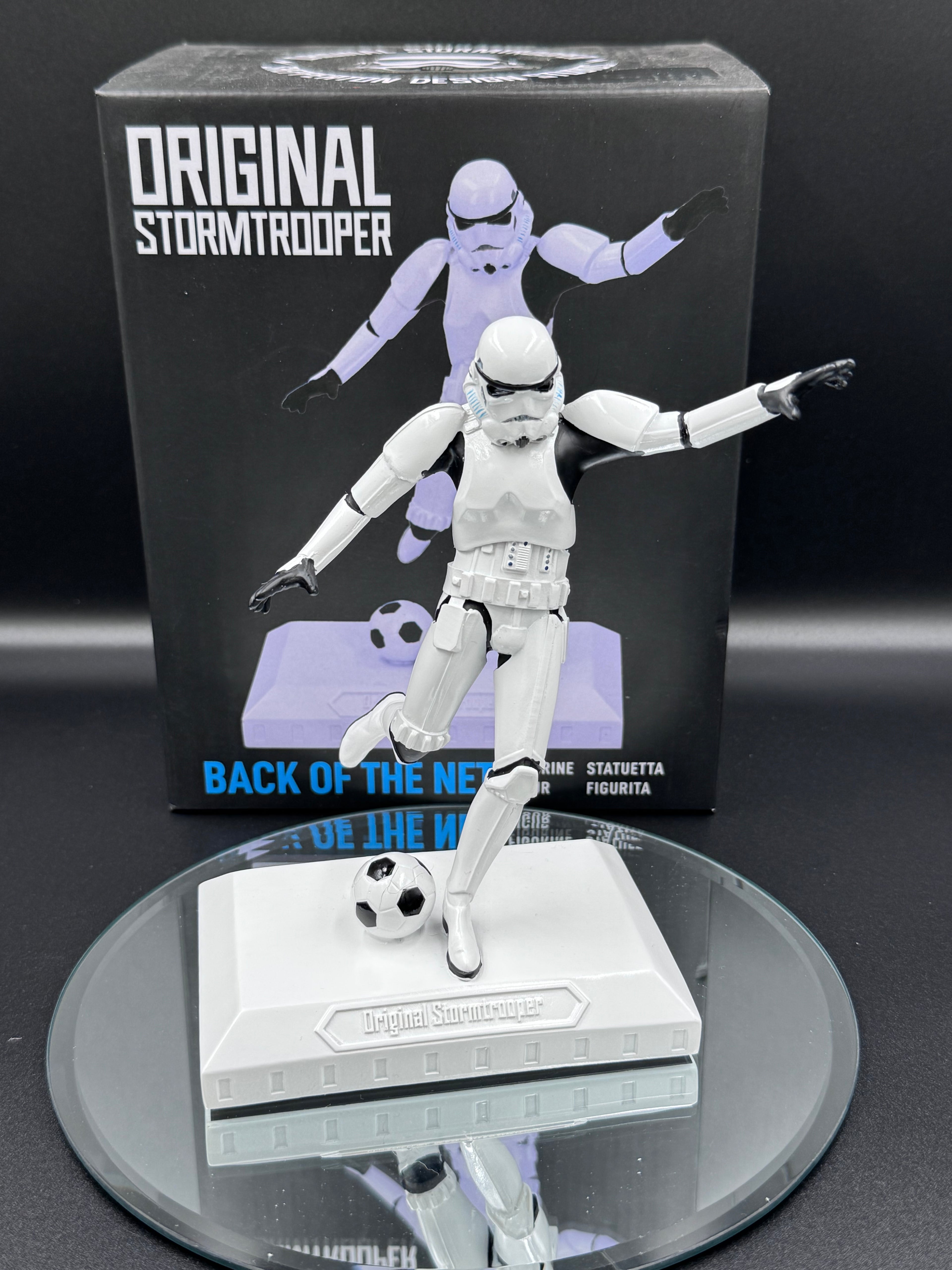Officially Licensed Stormtrooper Back of the Net Footballer Figurine 17cm