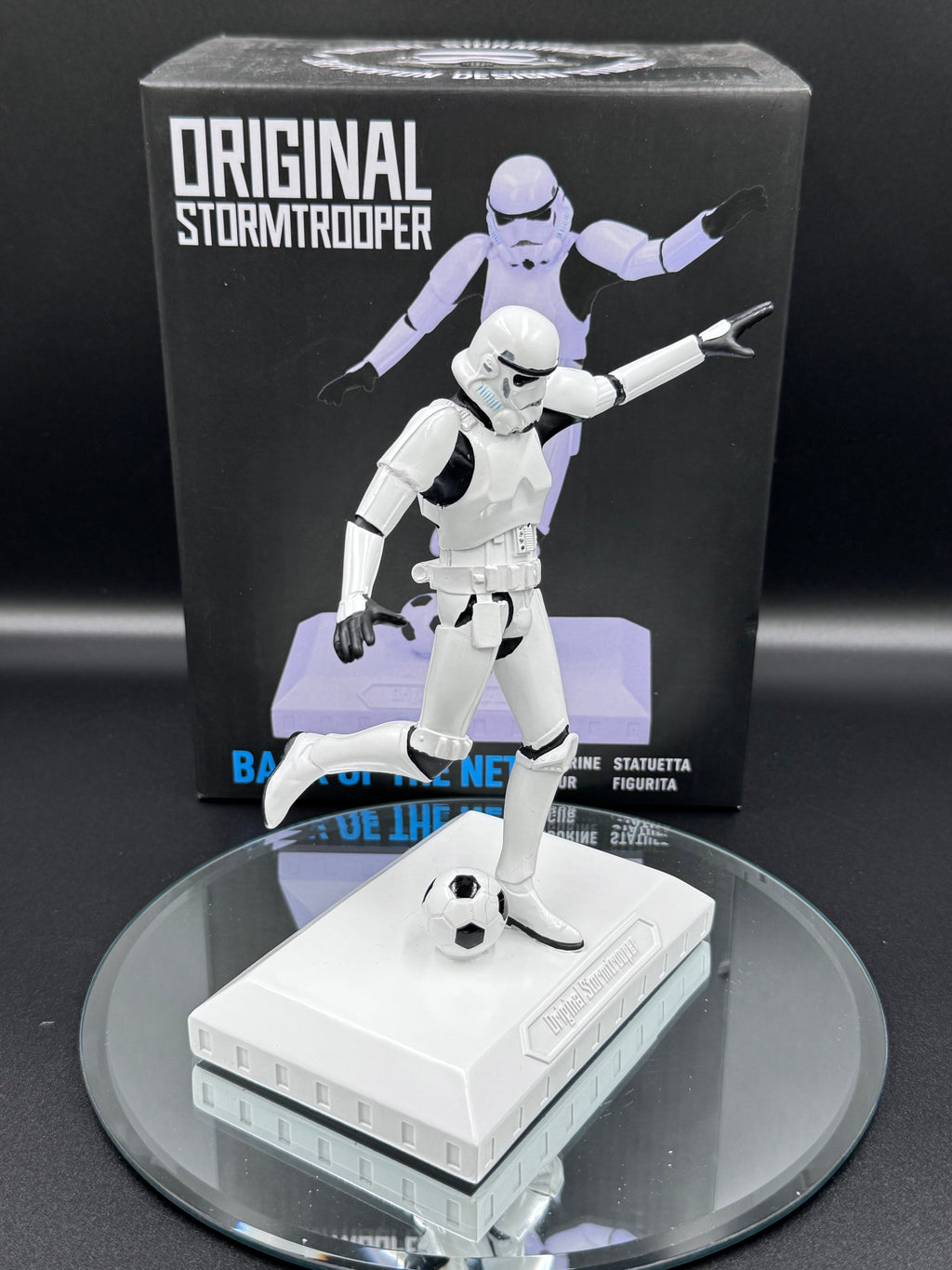 Officially Licensed Stormtrooper Back of the Net Footballer Figurine 17cm