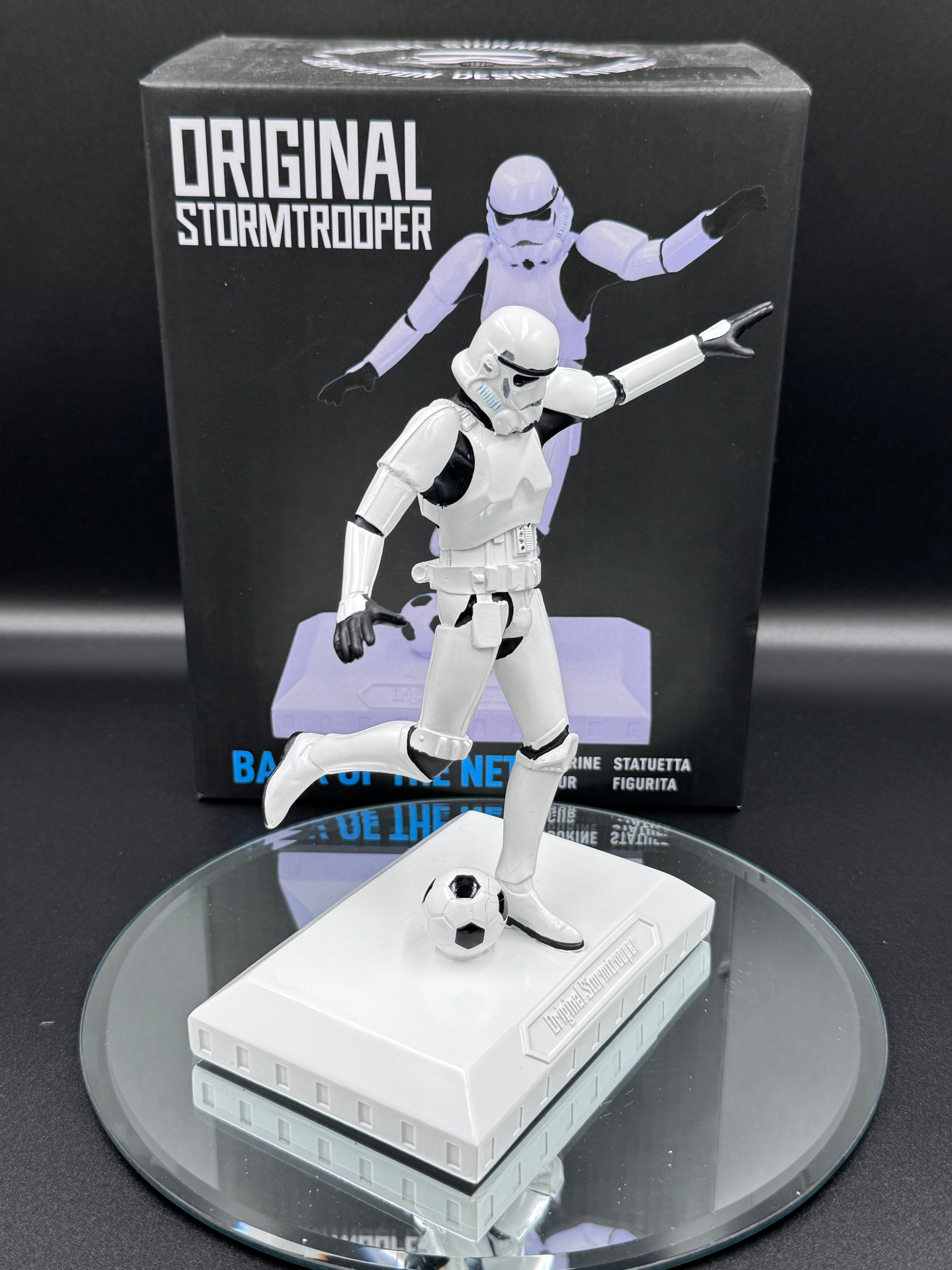 Officially Licensed Stormtrooper Back of the Net Footballer Figurine 17cm