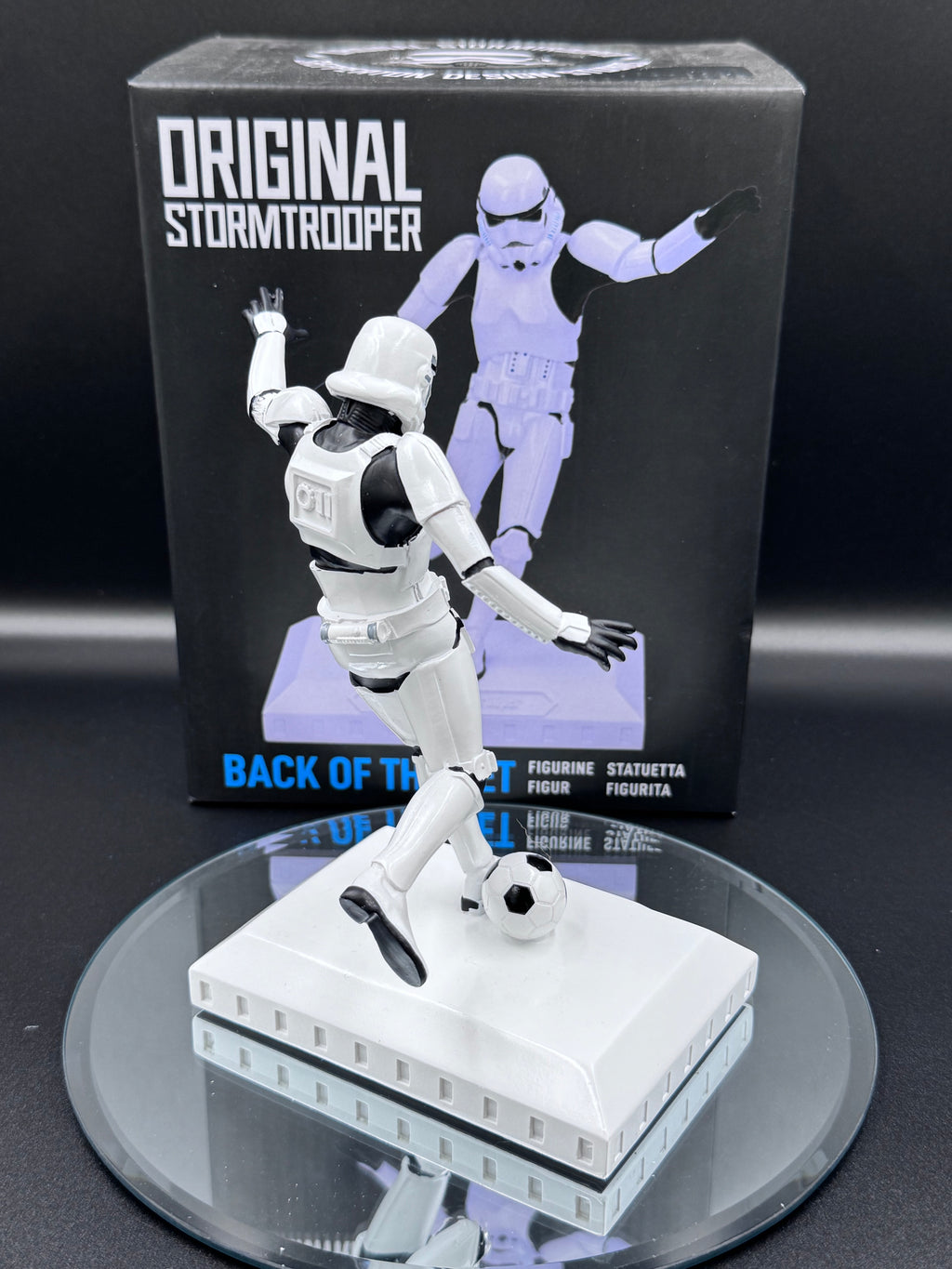 Officially Licensed Stormtrooper Back of the Net Footballer Figurine 17cm