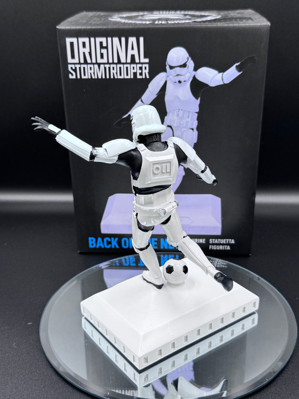 Officially Licensed Stormtrooper Back of the Net Footballer Figurine 17cm