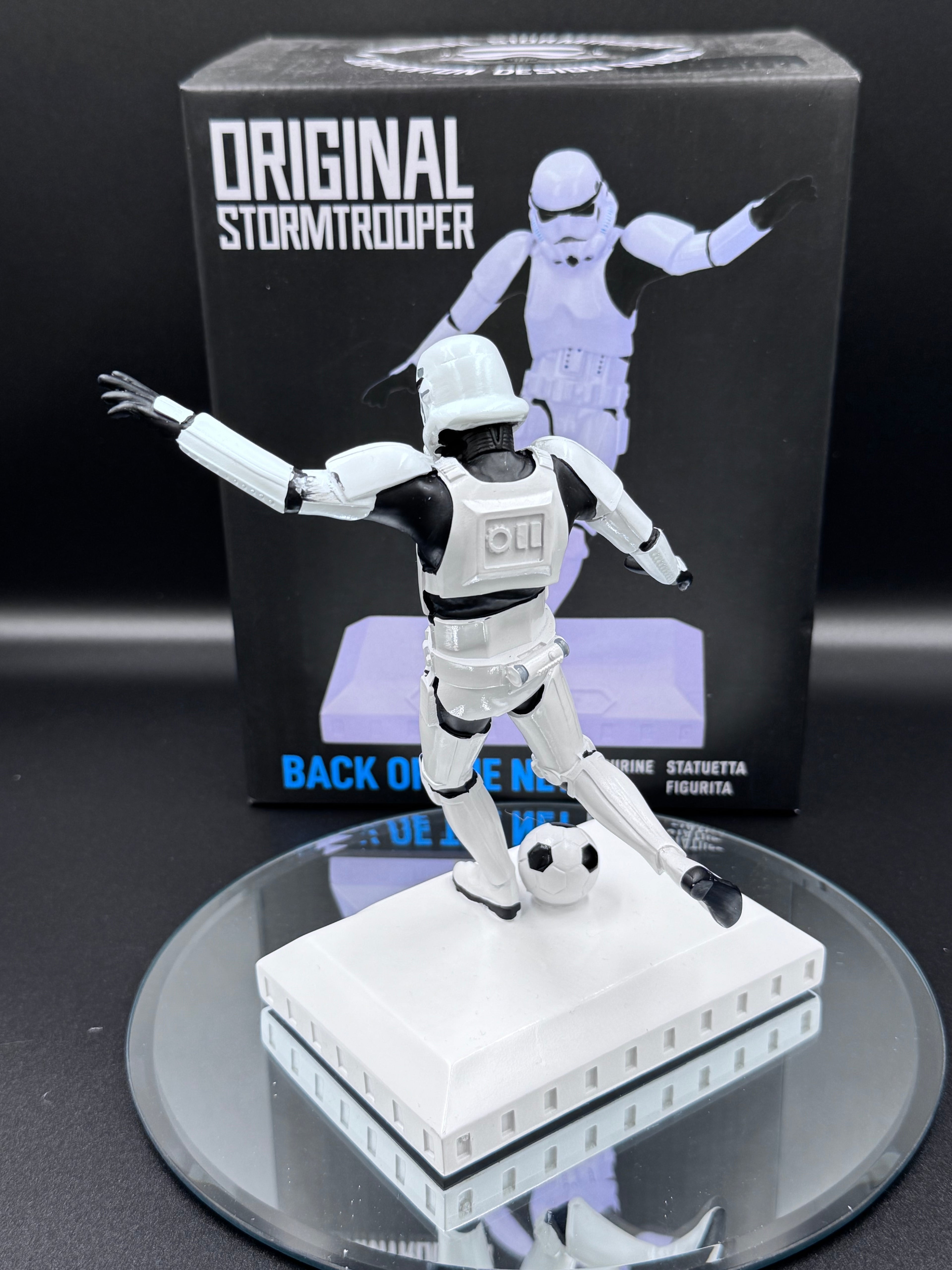 Officially Licensed Stormtrooper Back of the Net Footballer Figurine 17cm