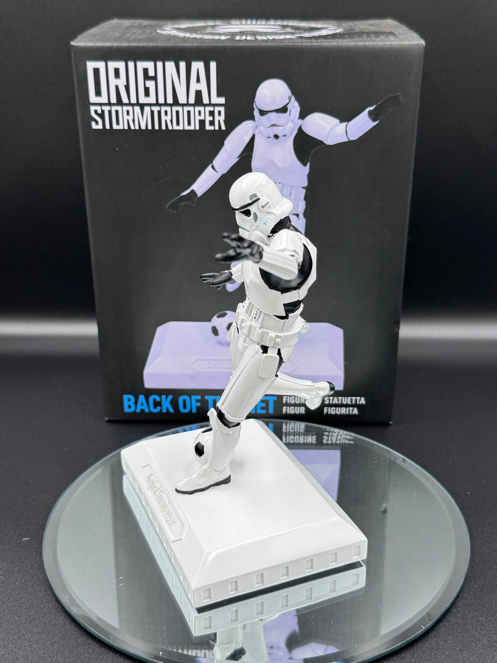Officially Licensed Stormtrooper Back of the Net Footballer Figurine 17cm