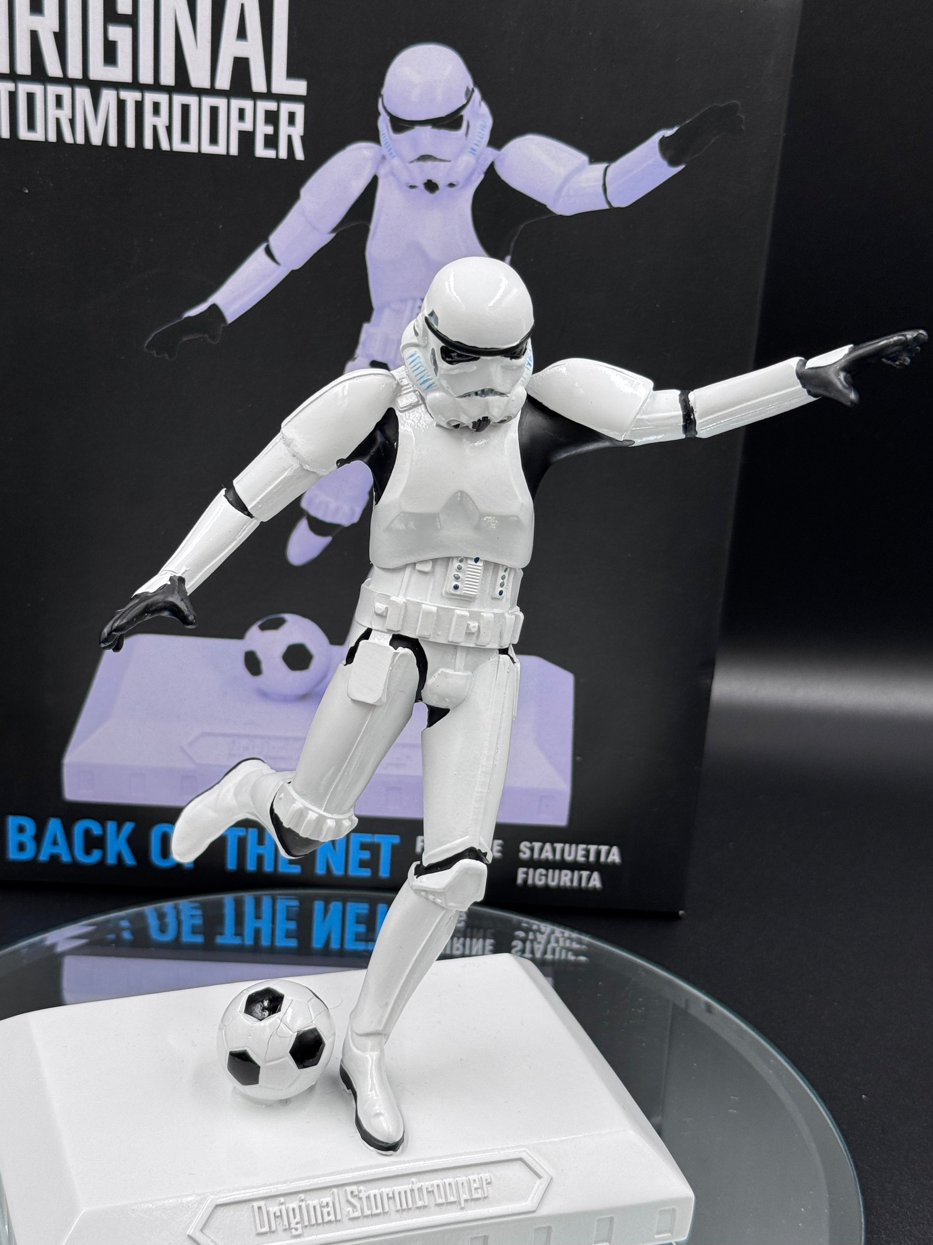 Officially Licensed Stormtrooper Back of the Net Footballer Figurine 17cm