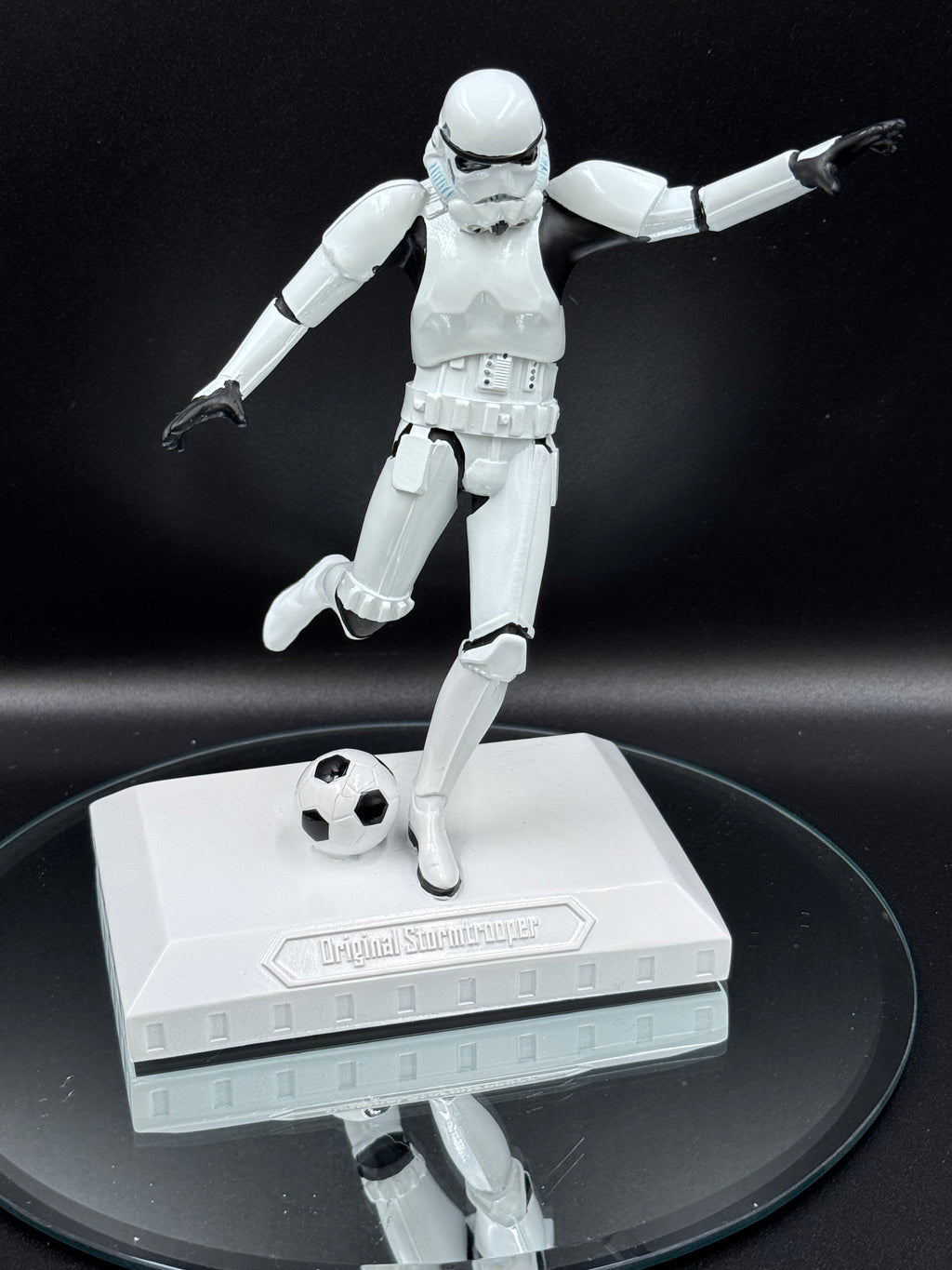 Officially Licensed Stormtrooper Back of the Net Footballer Figurine 17cm