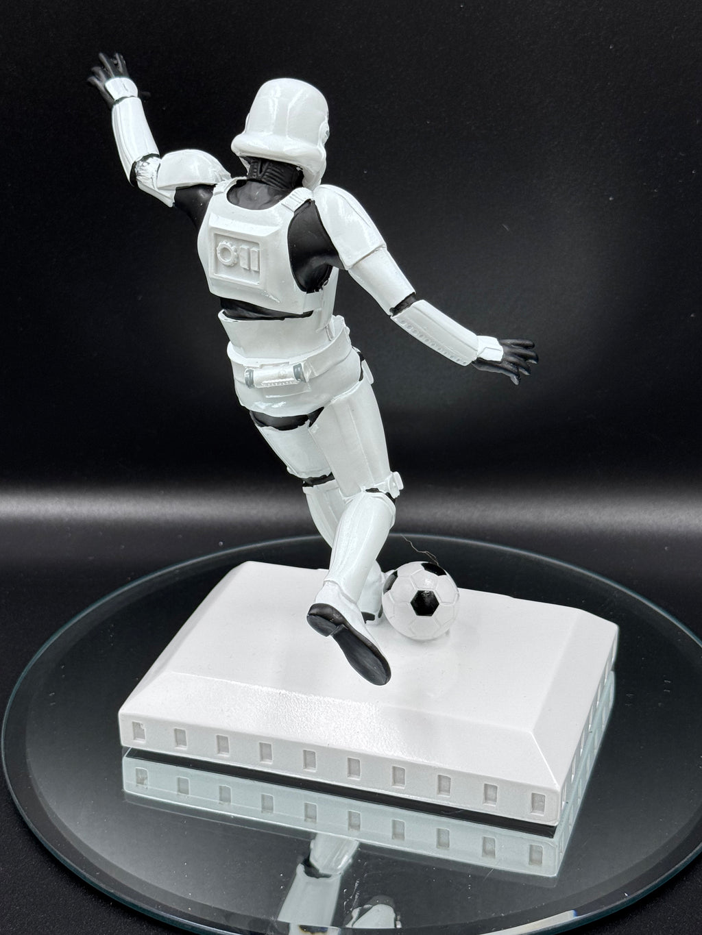Officially Licensed Stormtrooper Back of the Net Footballer Figurine 17cm