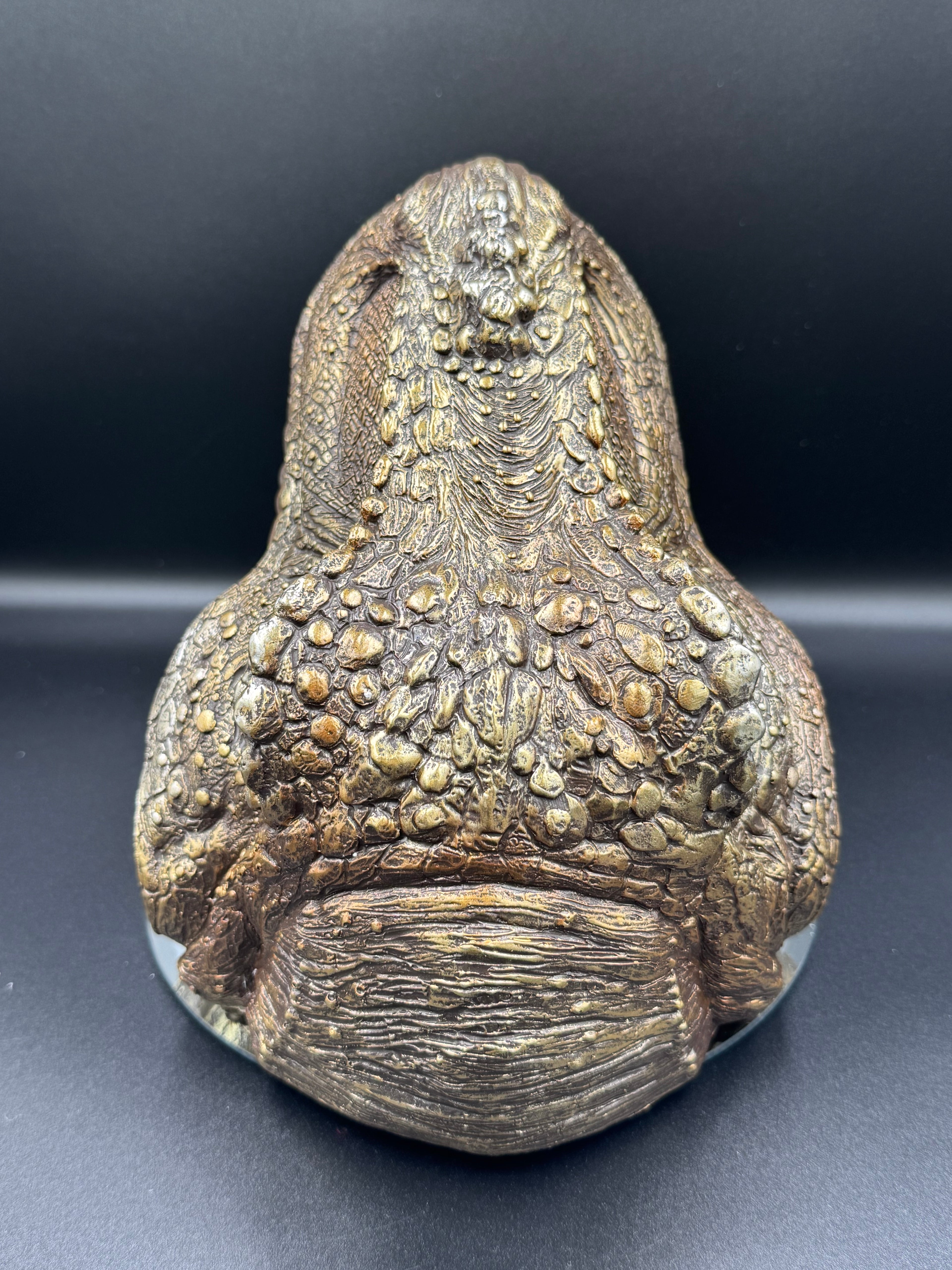 Metallic Tyrannosaurus Rex Head Trinket Dish