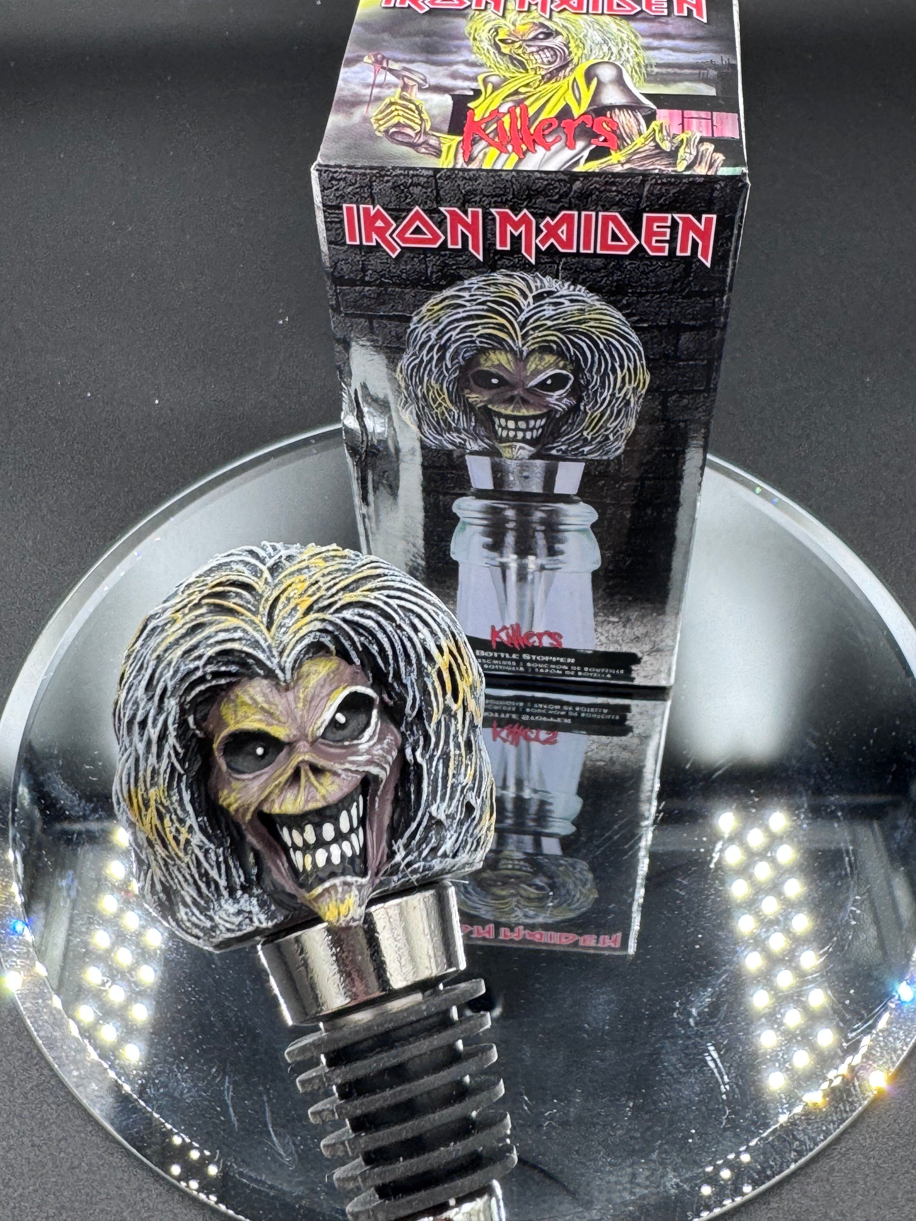 Officially Licensed Iron Maiden Eddie Killers Bottle Stopper 10cm