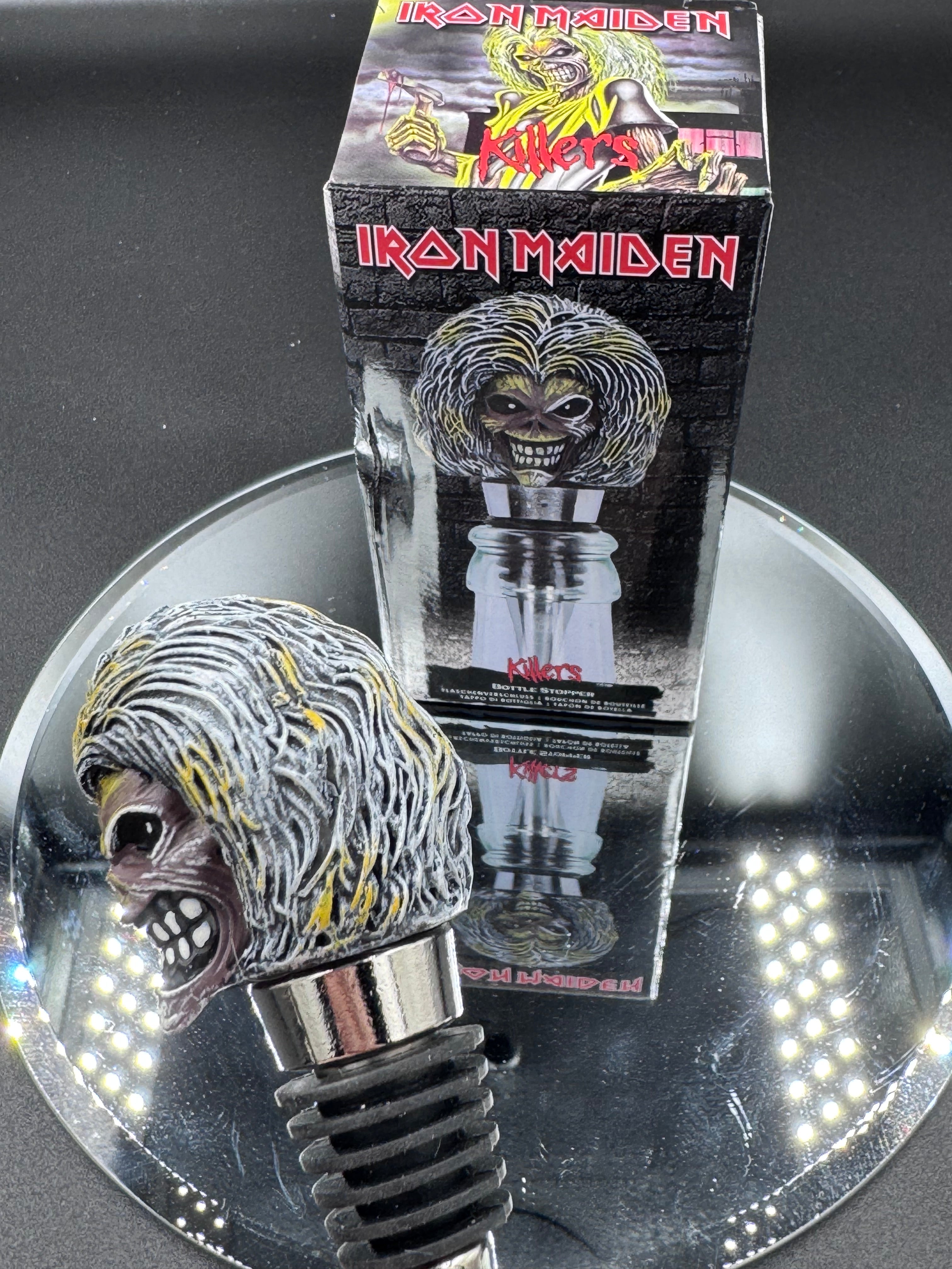 Officially Licensed Iron Maiden Eddie Killers Bottle Stopper 10cm