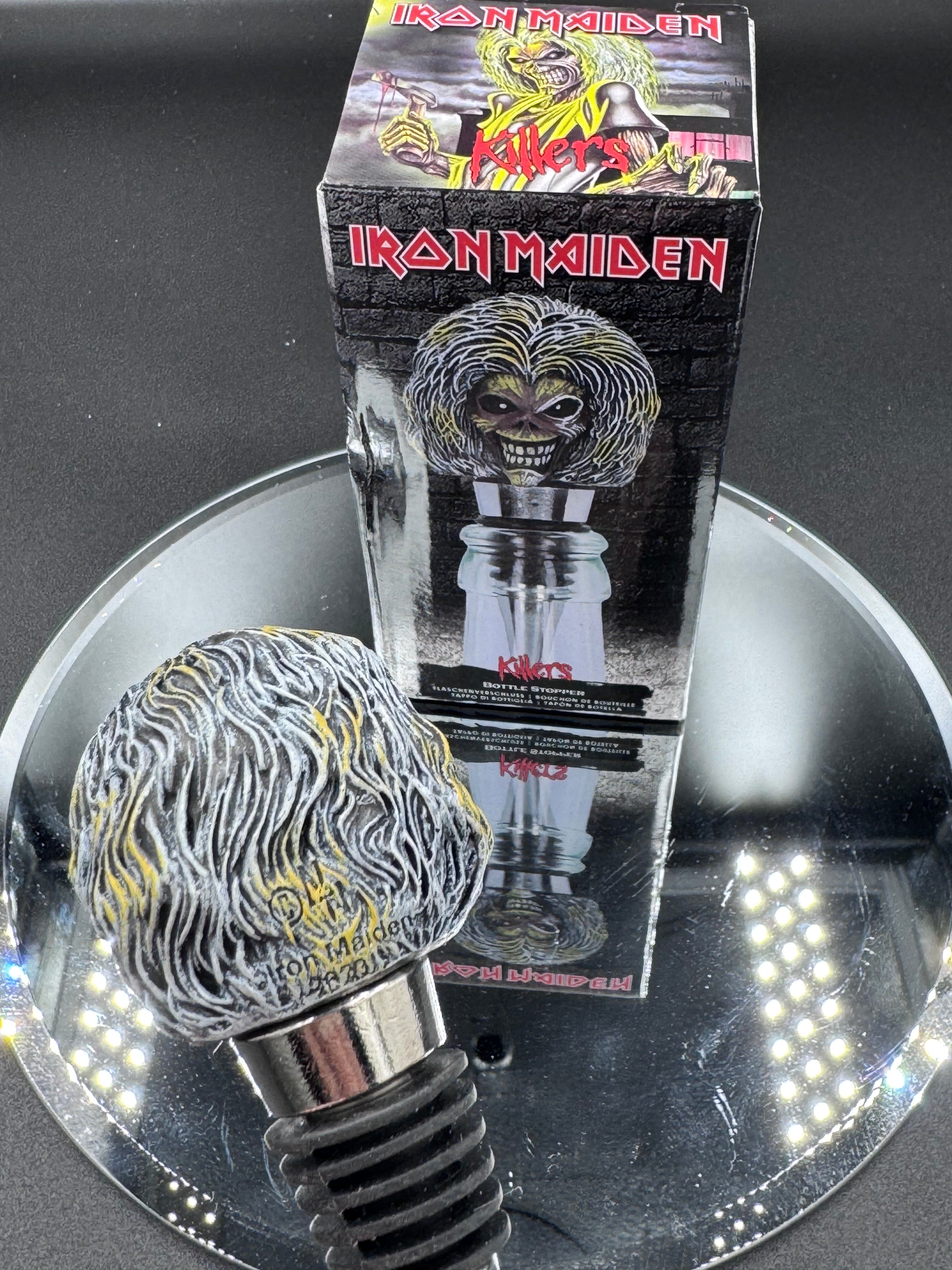 Officially Licensed Iron Maiden Eddie Killers Bottle Stopper 10cm