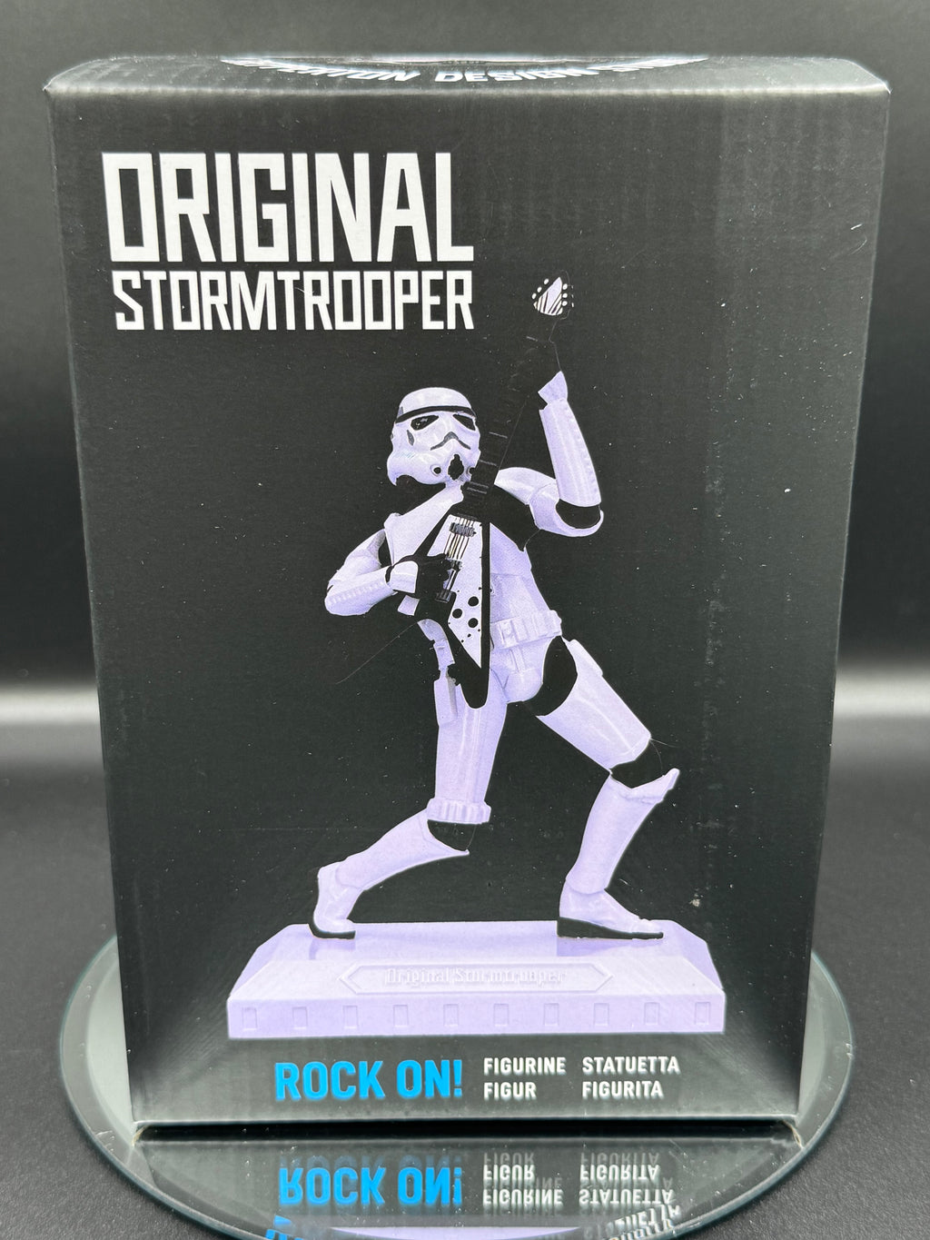 Officially Licensed Stormtrooper Rock On Guitarist Figurine 18cm