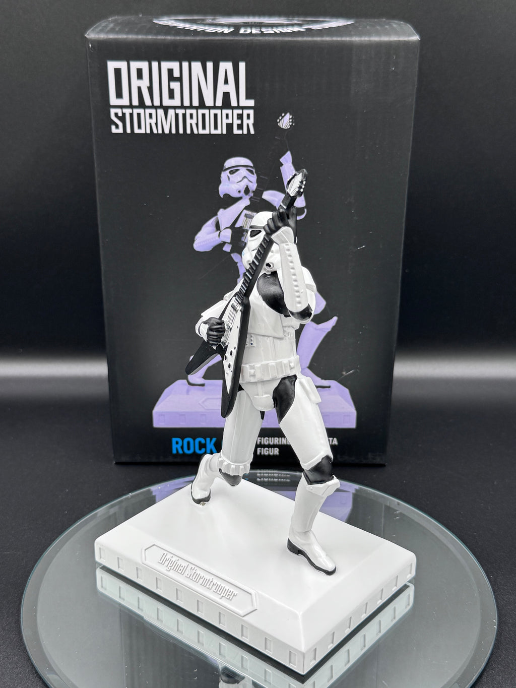 Officially Licensed Stormtrooper Rock On Guitarist Figurine 18cm