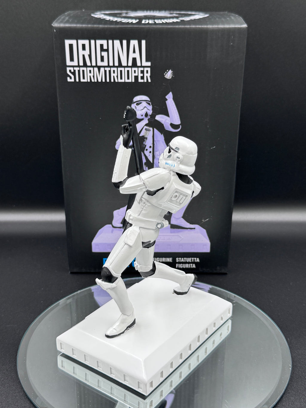 Officially Licensed Stormtrooper Rock On Guitarist Figurine 18cm