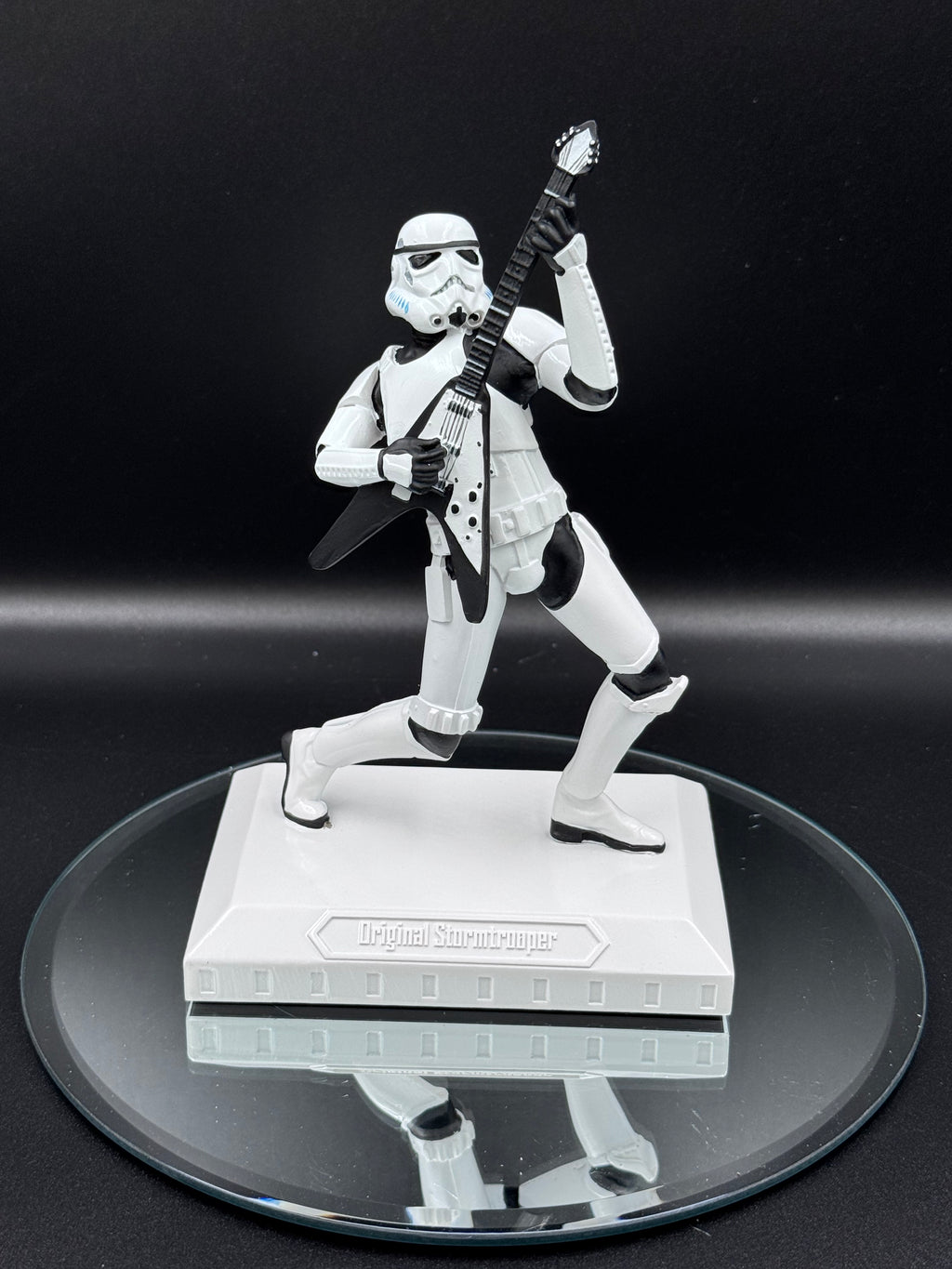 Officially Licensed Stormtrooper Rock On Guitarist Figurine 18cm