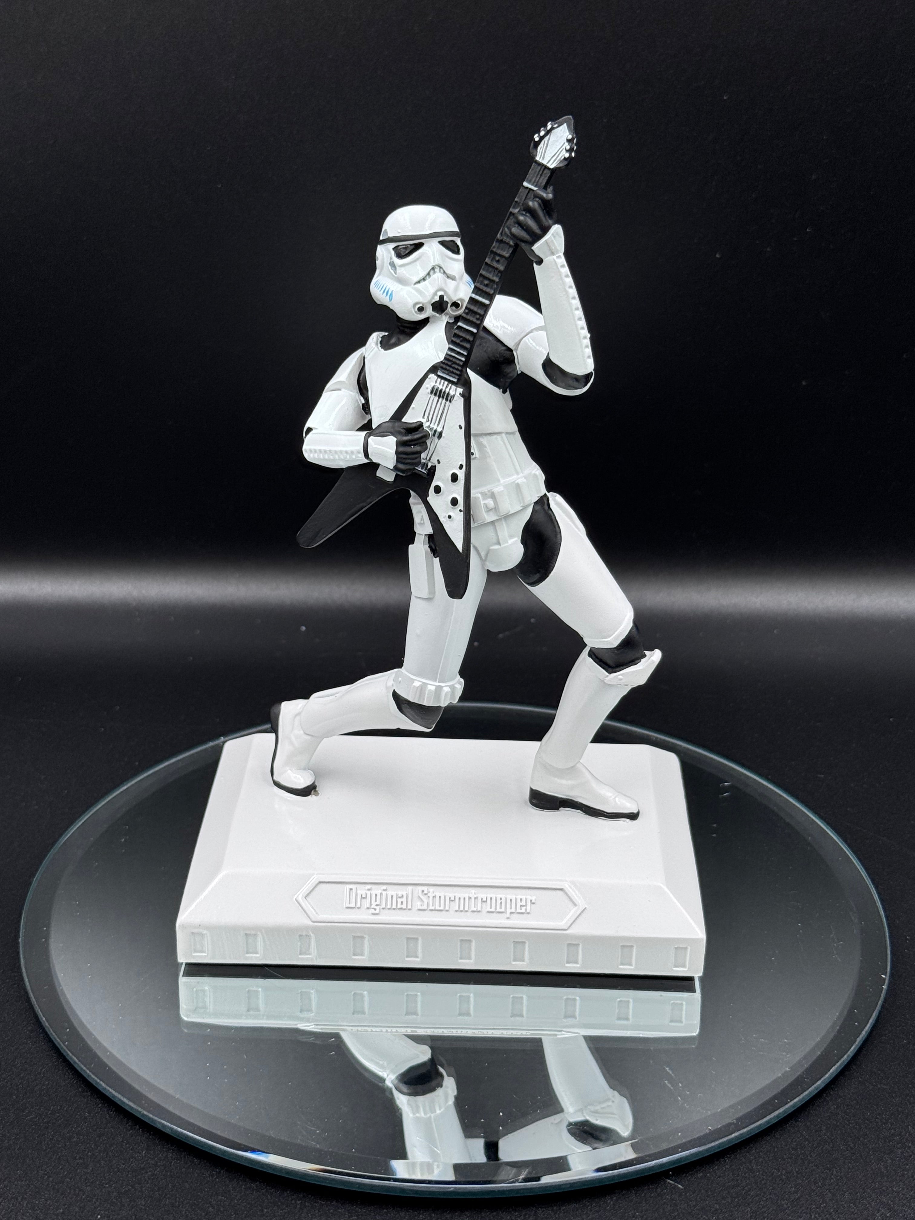 Officially Licensed Stormtrooper Rock On Guitarist Figurine 18cm