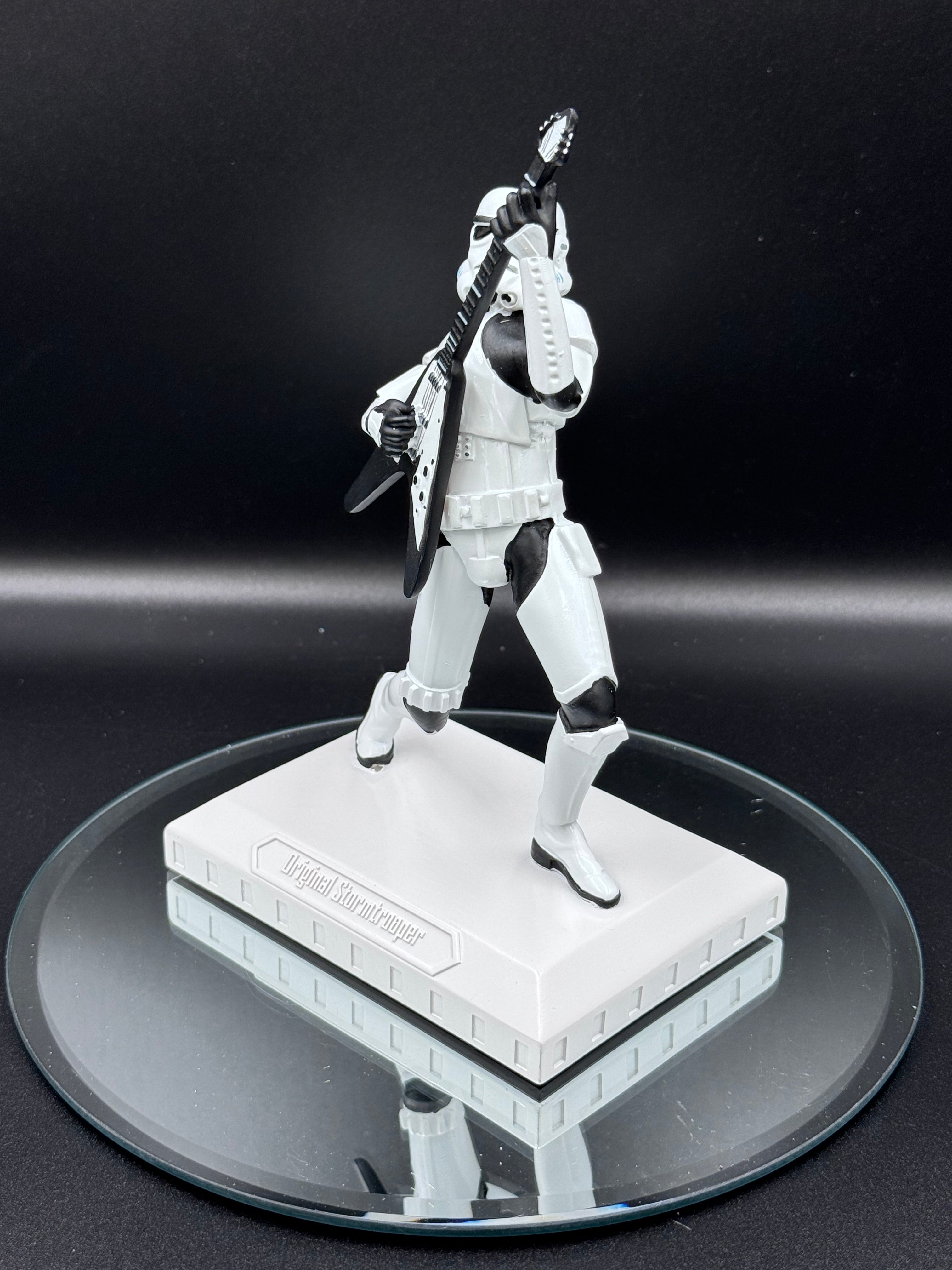 Officially Licensed Stormtrooper Rock On Guitarist Figurine 18cm
