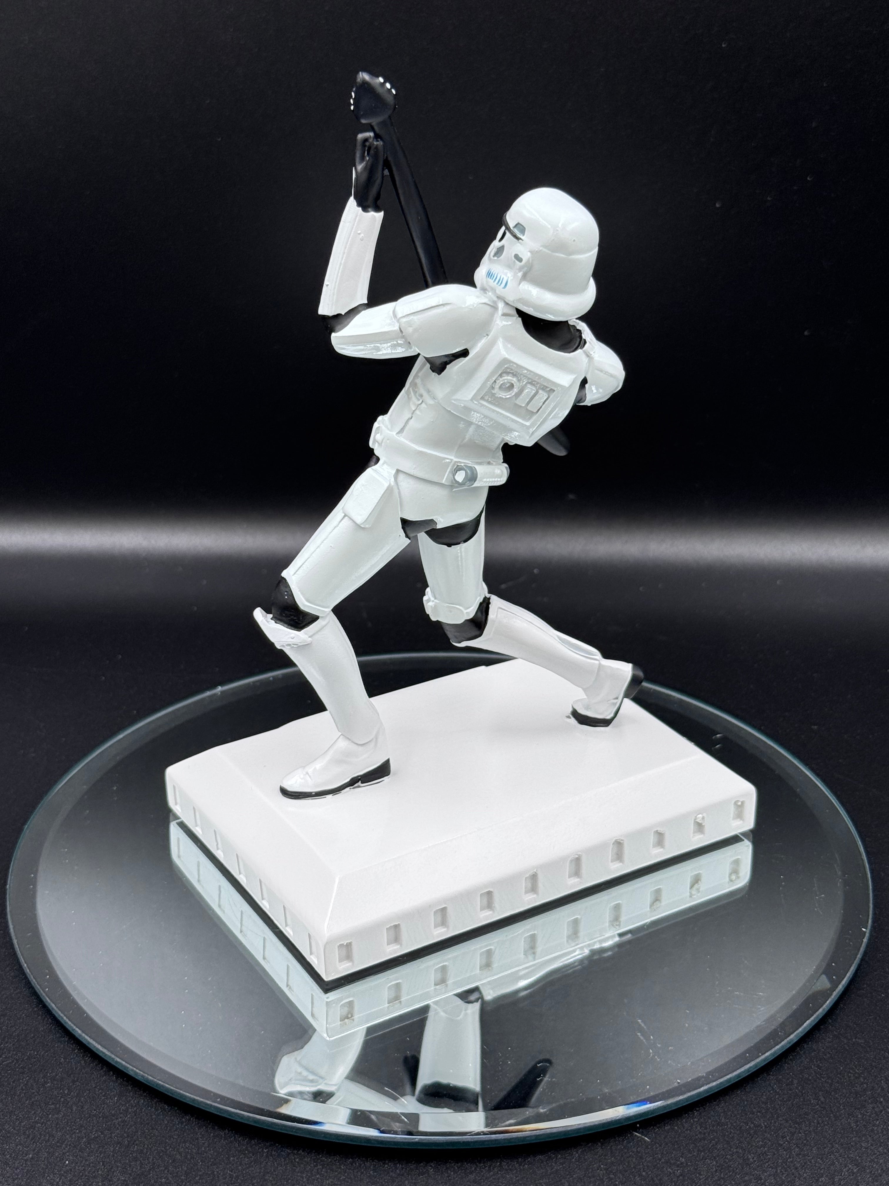 Officially Licensed Stormtrooper Rock On Guitarist Figurine 18cm