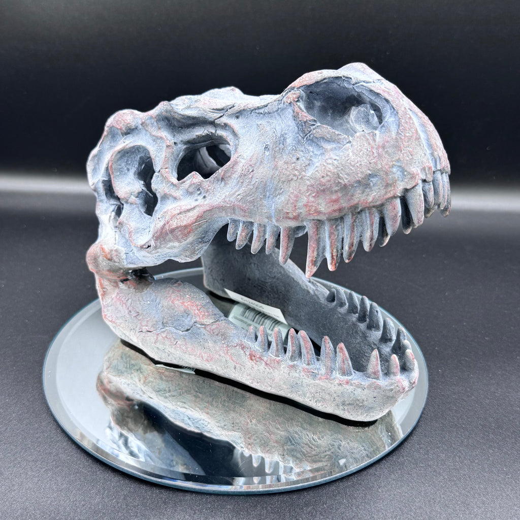 Freestanding Tyrannosaurus Rex Skull Figurine Ornament