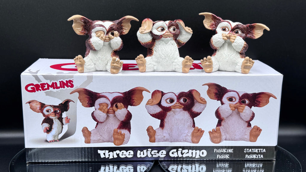 Gremlins Three Wise Gizmo Collectible Figurine Set