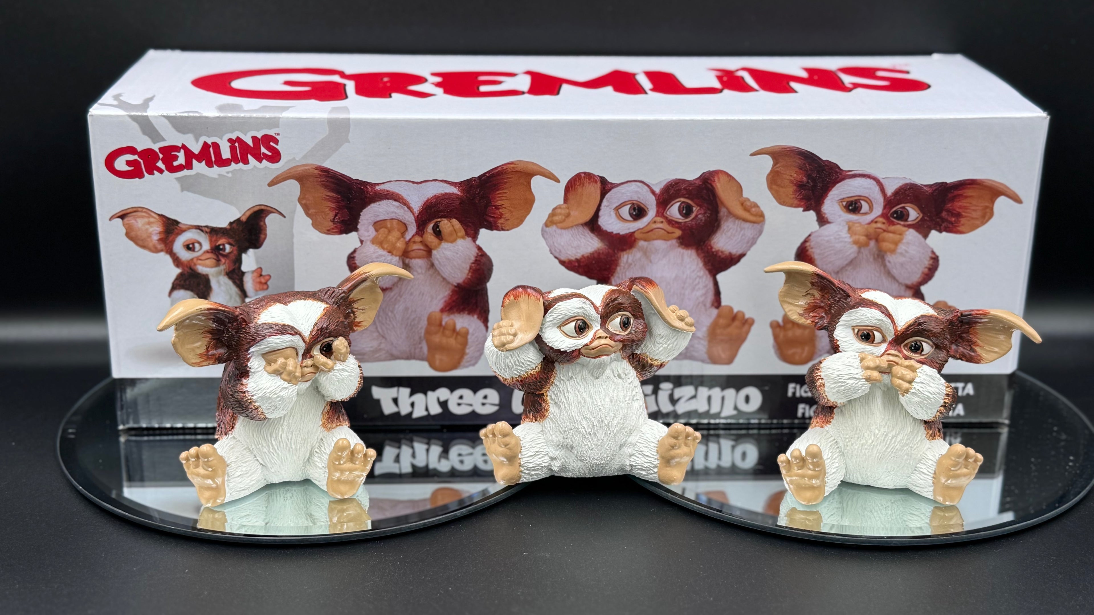 Gremlins Three Wise Gizmo Collectible Figurine Set