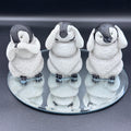 Three Wise Penguins Figurine Set 8.7cm - See, Hear, Speak No Evil