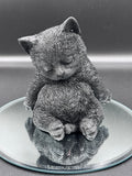 Daydream Sleeping Black Cat Figurine 13cm
