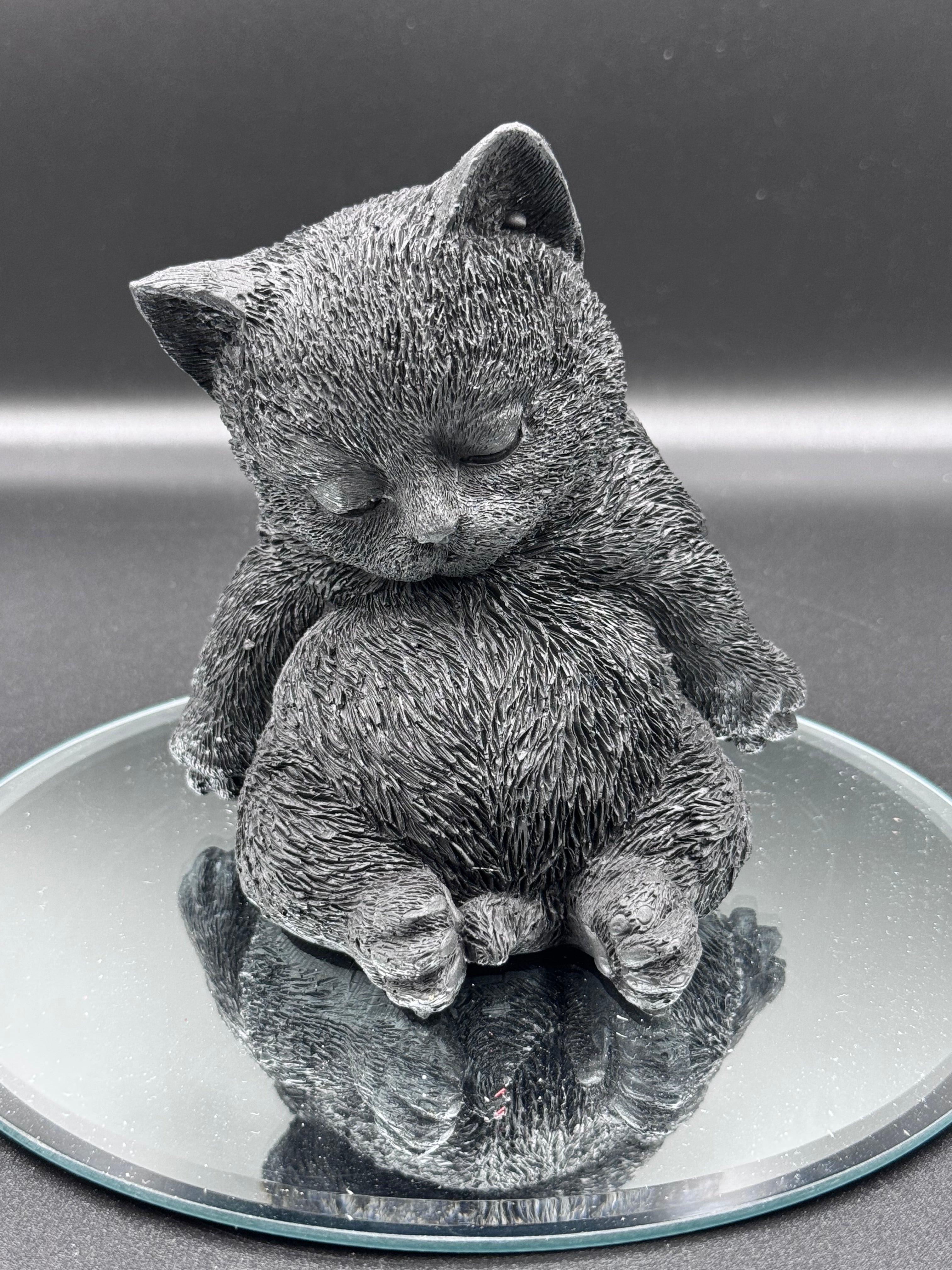 Daydream Sleeping Black Cat Figurine 13cm