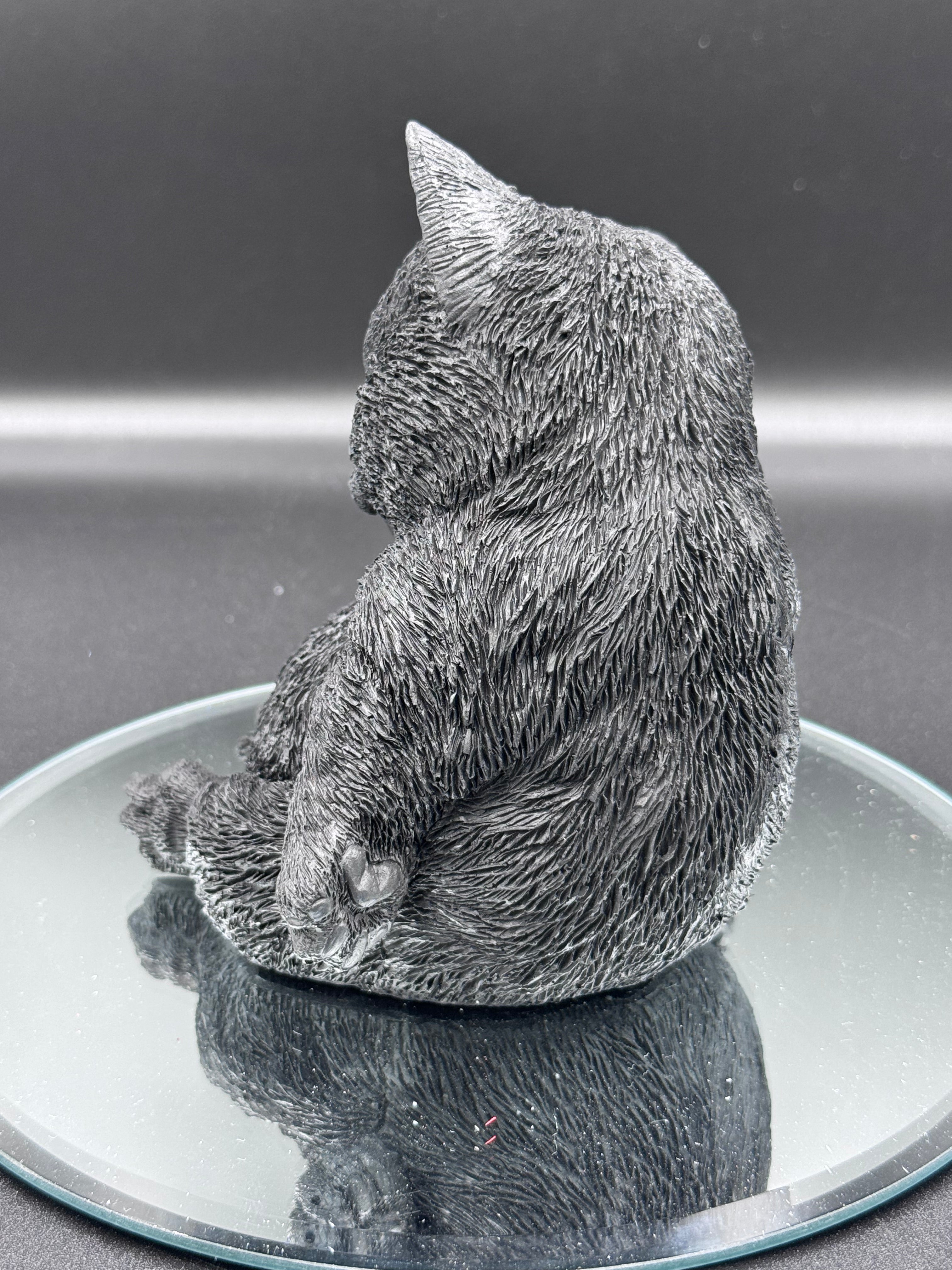Daydream Sleeping Black Cat Figurine 13cm