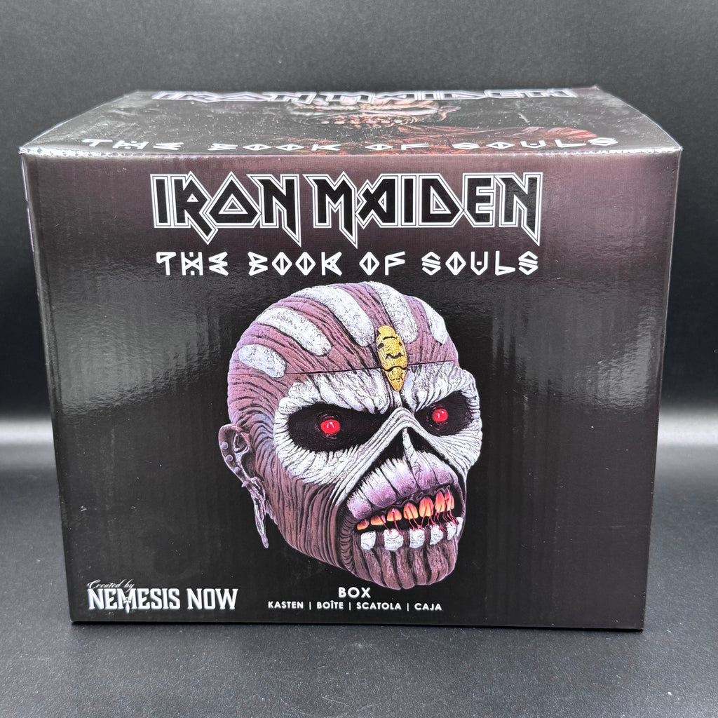 Officially Licensed Iron Maiden The Book of Souls Eddie Head Box