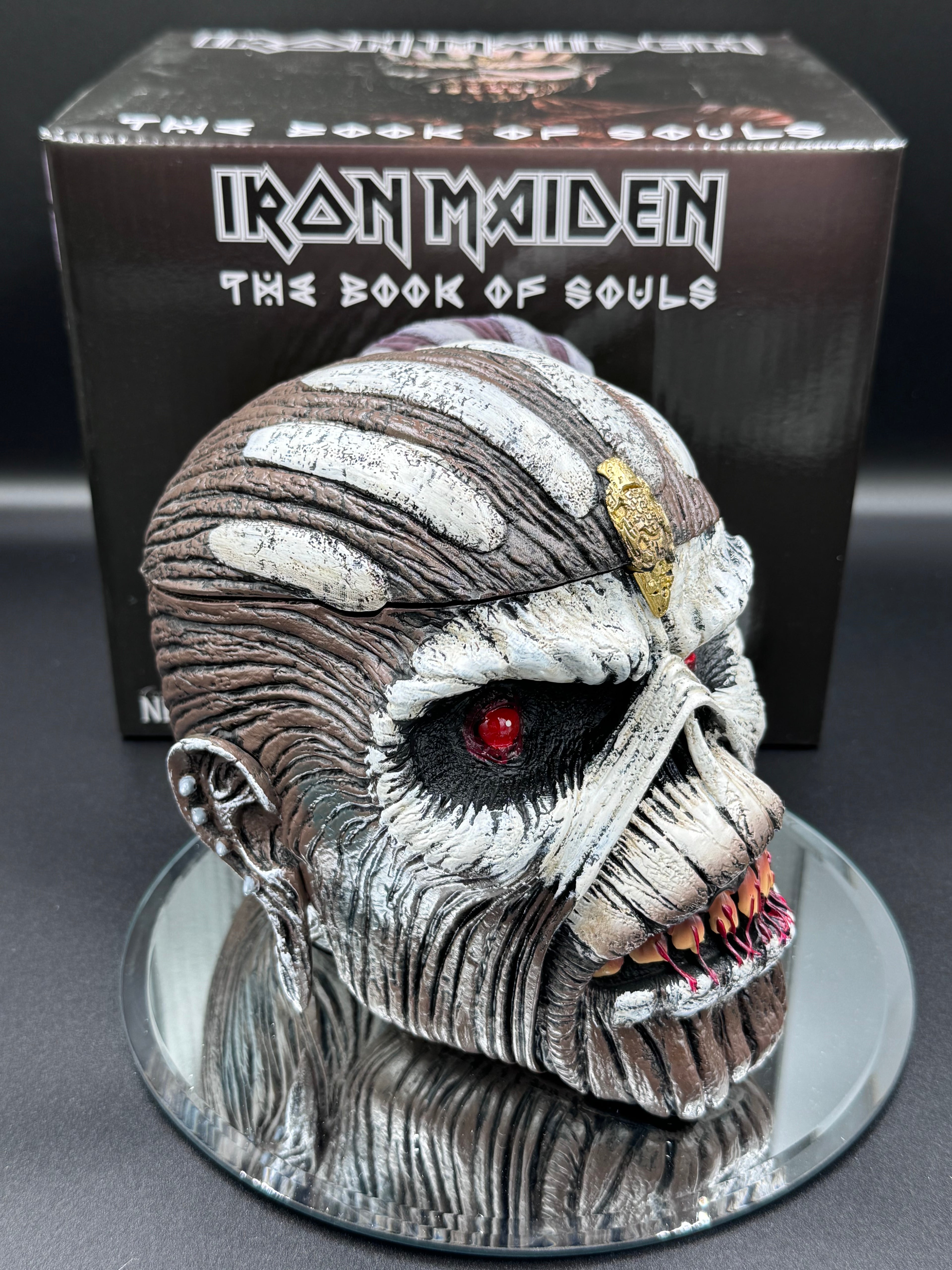 Officially Licensed Iron Maiden The Book of Souls Eddie Head Box