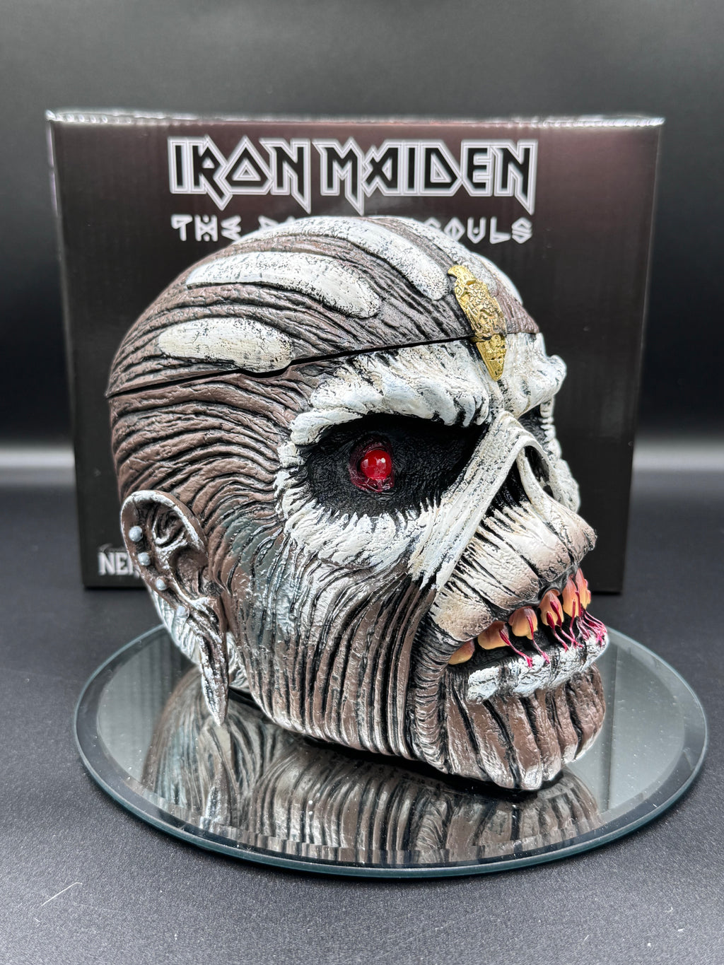 Officially Licensed Iron Maiden The Book of Souls Eddie Head Box