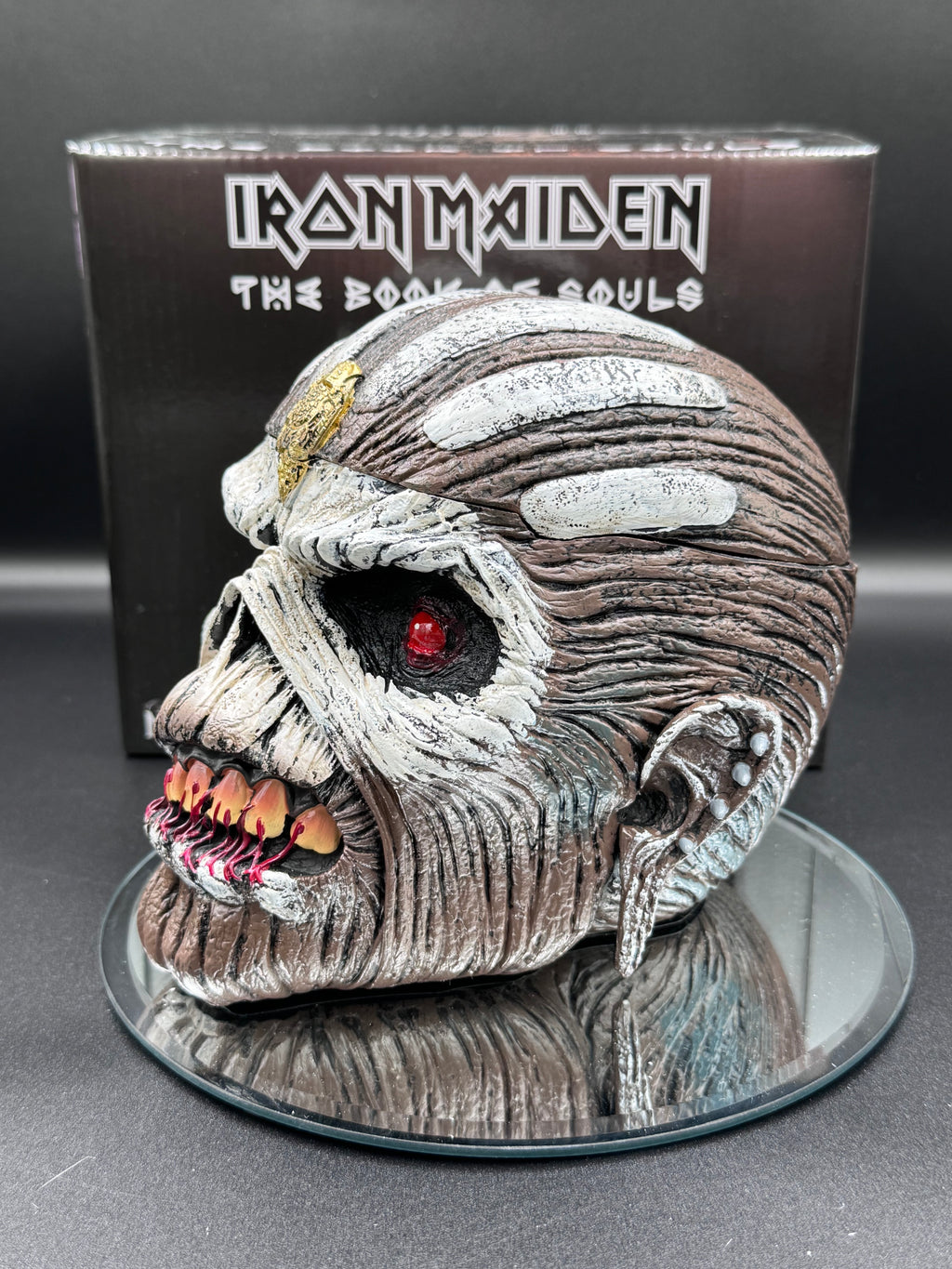 Officially Licensed Iron Maiden The Book of Souls Eddie Head Box