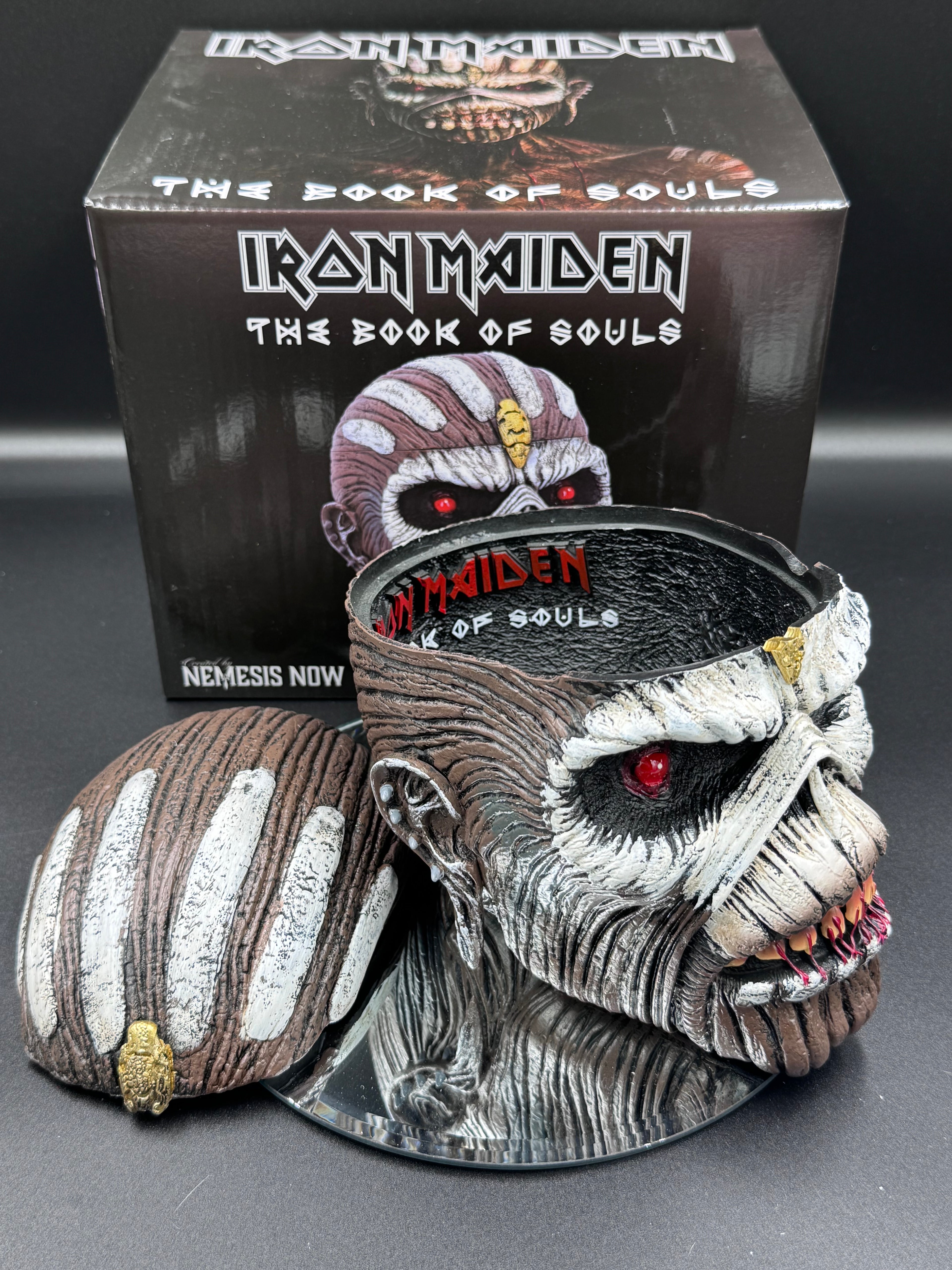 Officially Licensed Iron Maiden The Book of Souls Eddie Head Box
