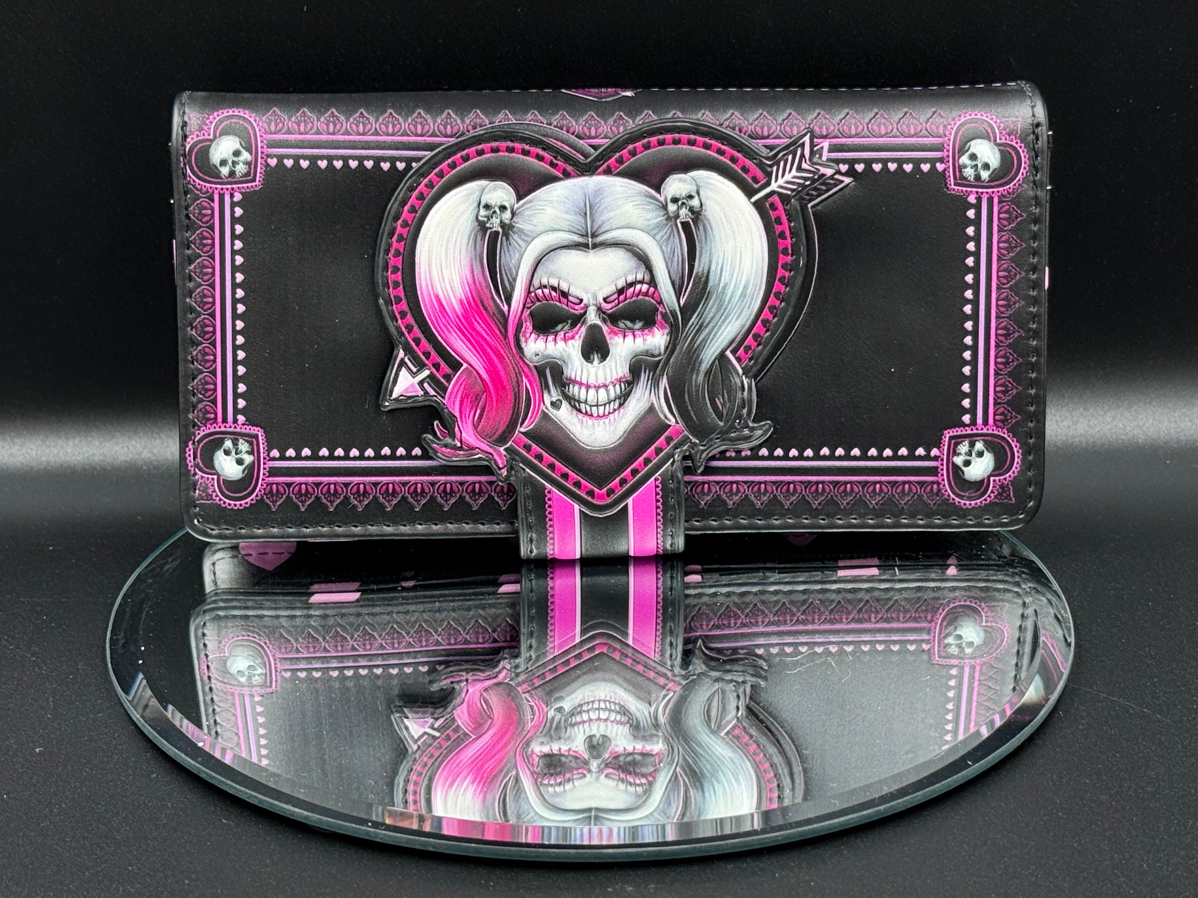 Little Monster Embossed Purse 18.5cm