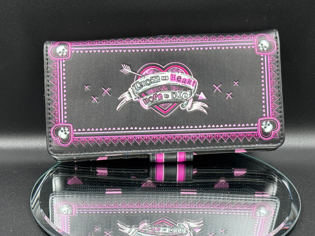 Little Monster Embossed Purse 18.5cm