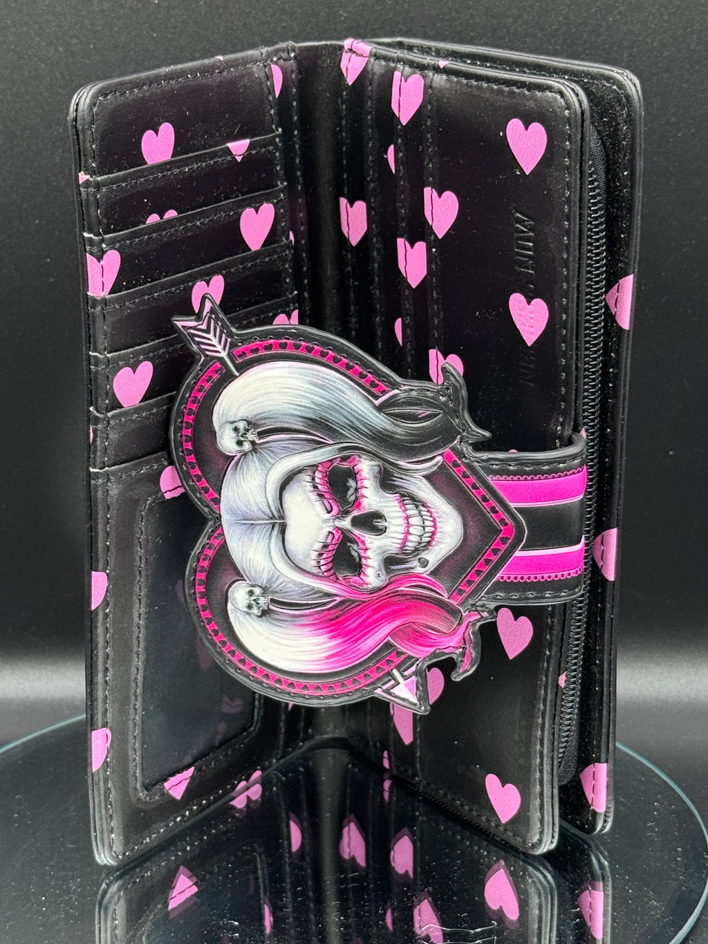 Little Monster Embossed Purse 18.5cm