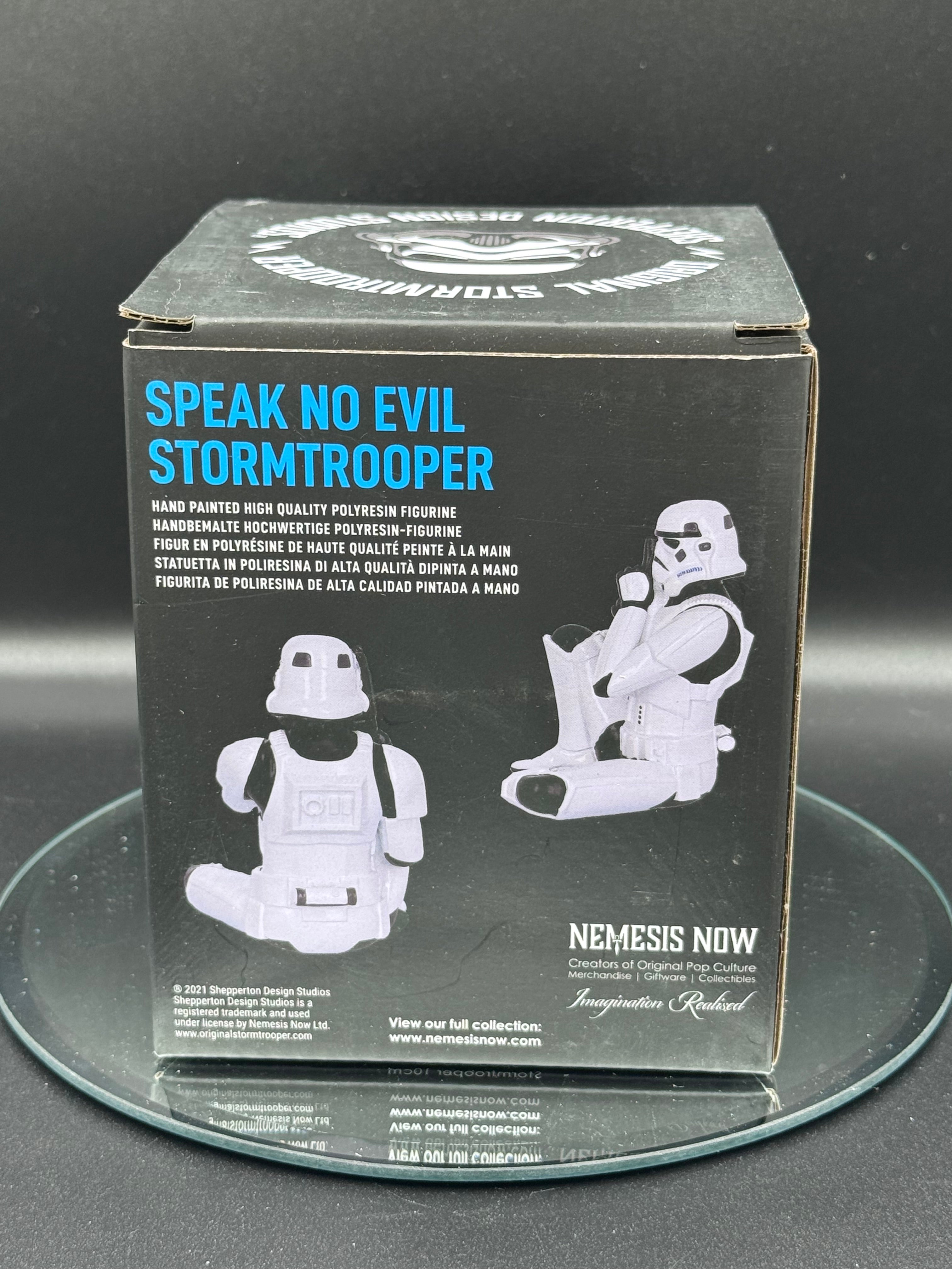 The Original Stormtrooper Three Wise Sci-Fi Speak No Evil