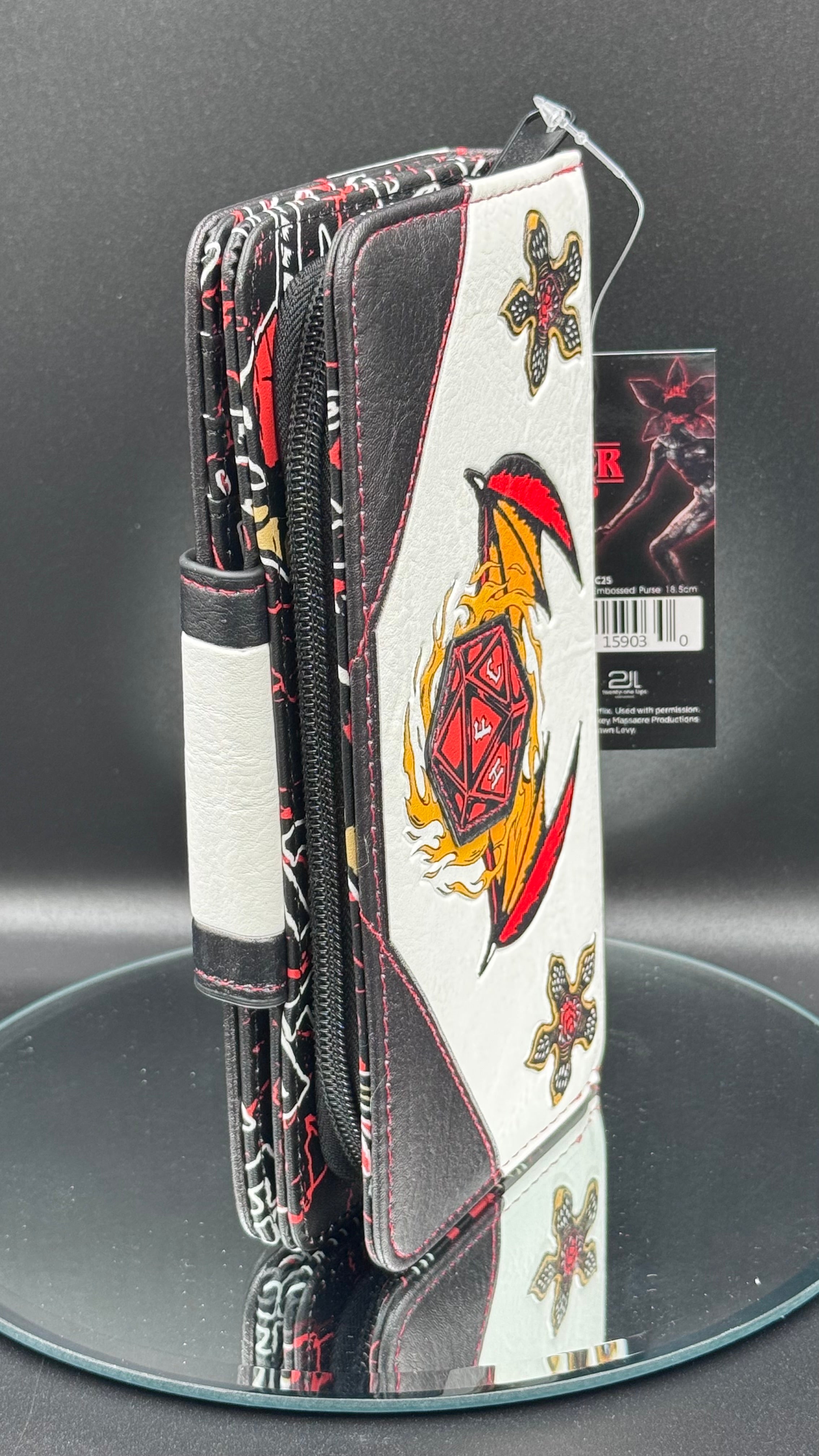 Stranger Things Hellfire Club Embossed Purse 10.5cm