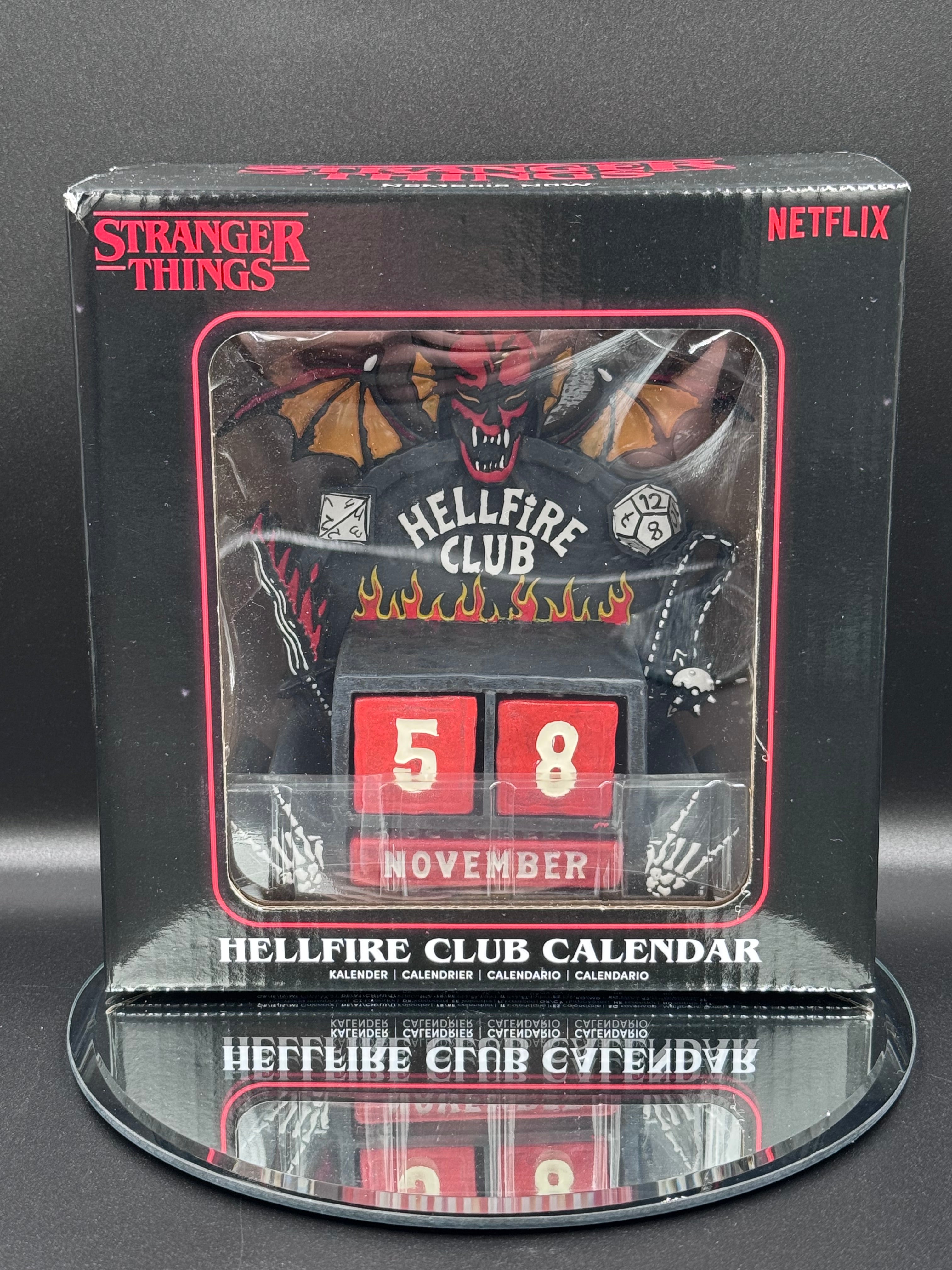 Stranger Things Hellfire Club Perpetual Calendar