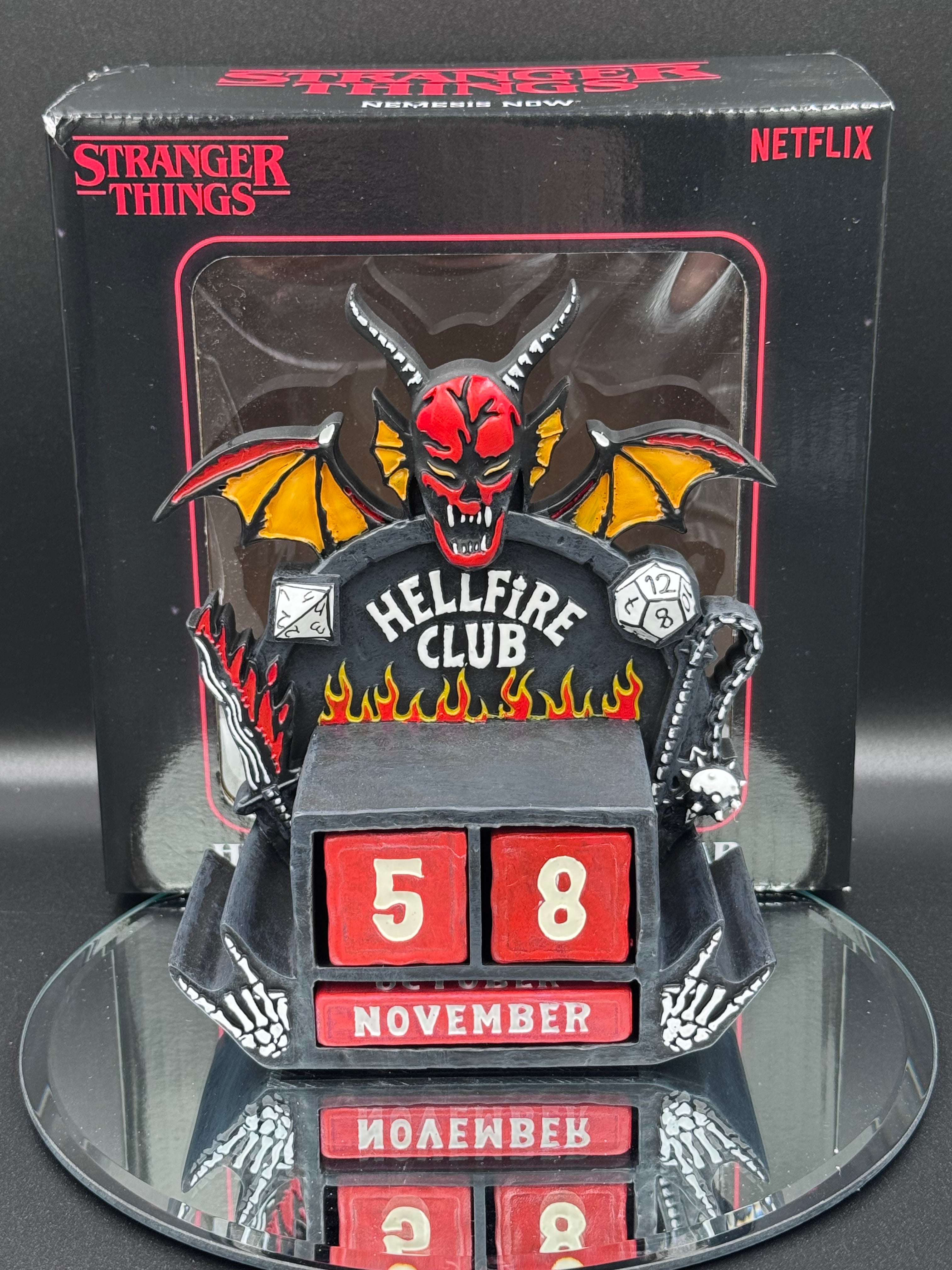 Stranger Things Hellfire Club Perpetual Calendar