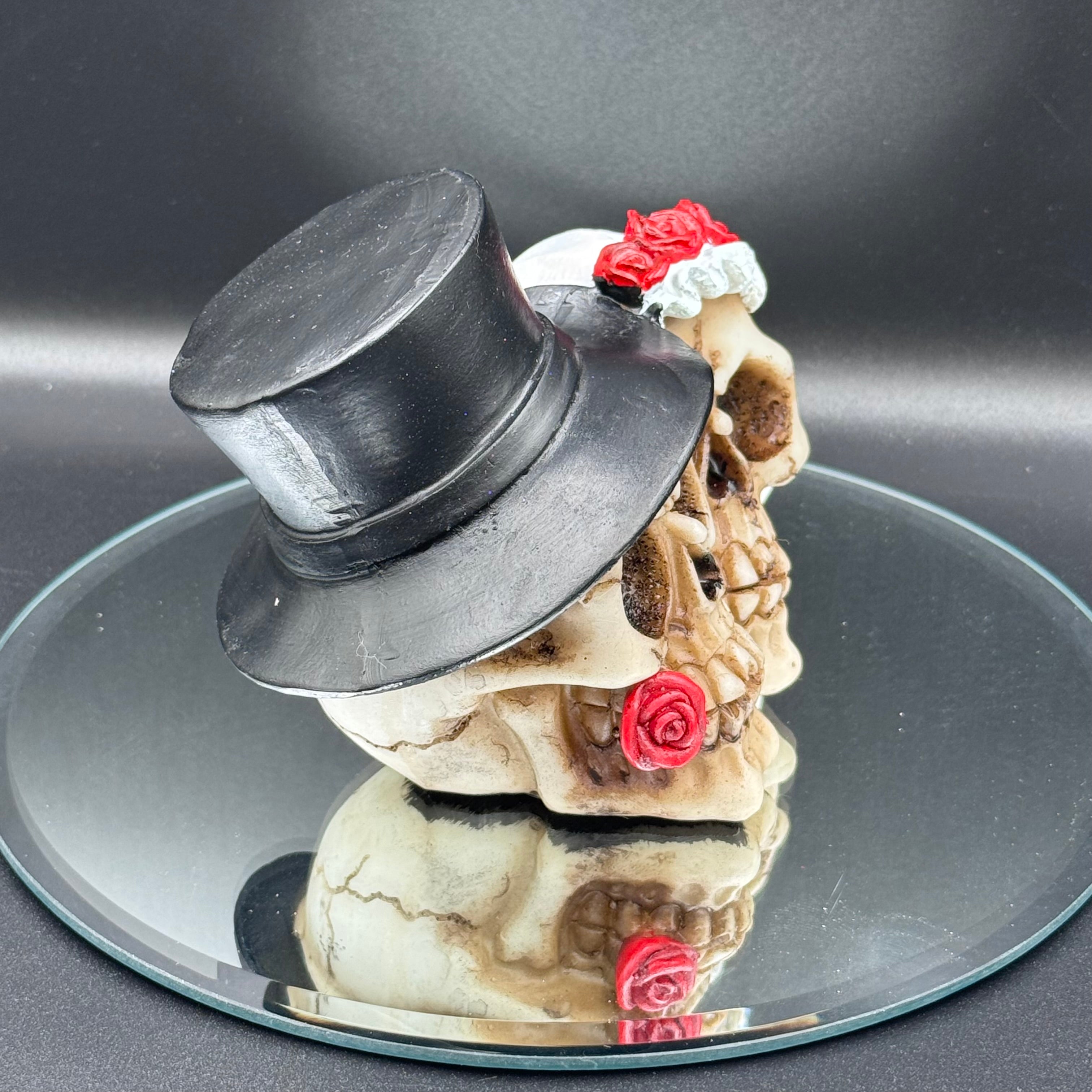 Together Forever Fused Skull Ornament 16cm