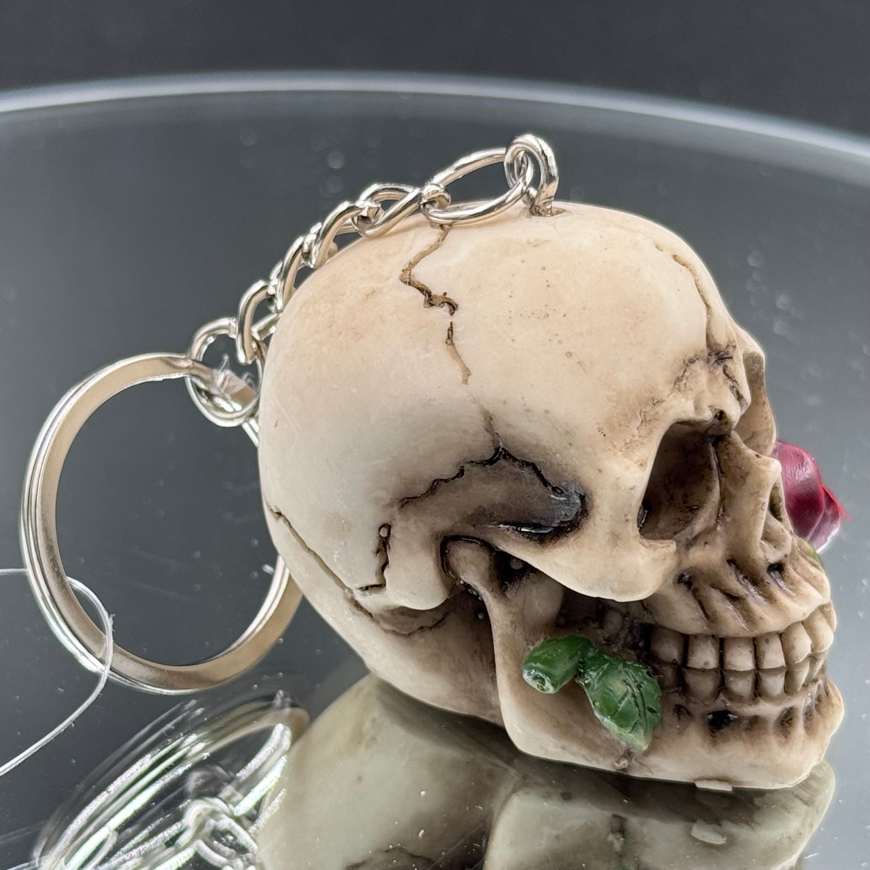 Rose From The Dead Keyrings 4.6cm