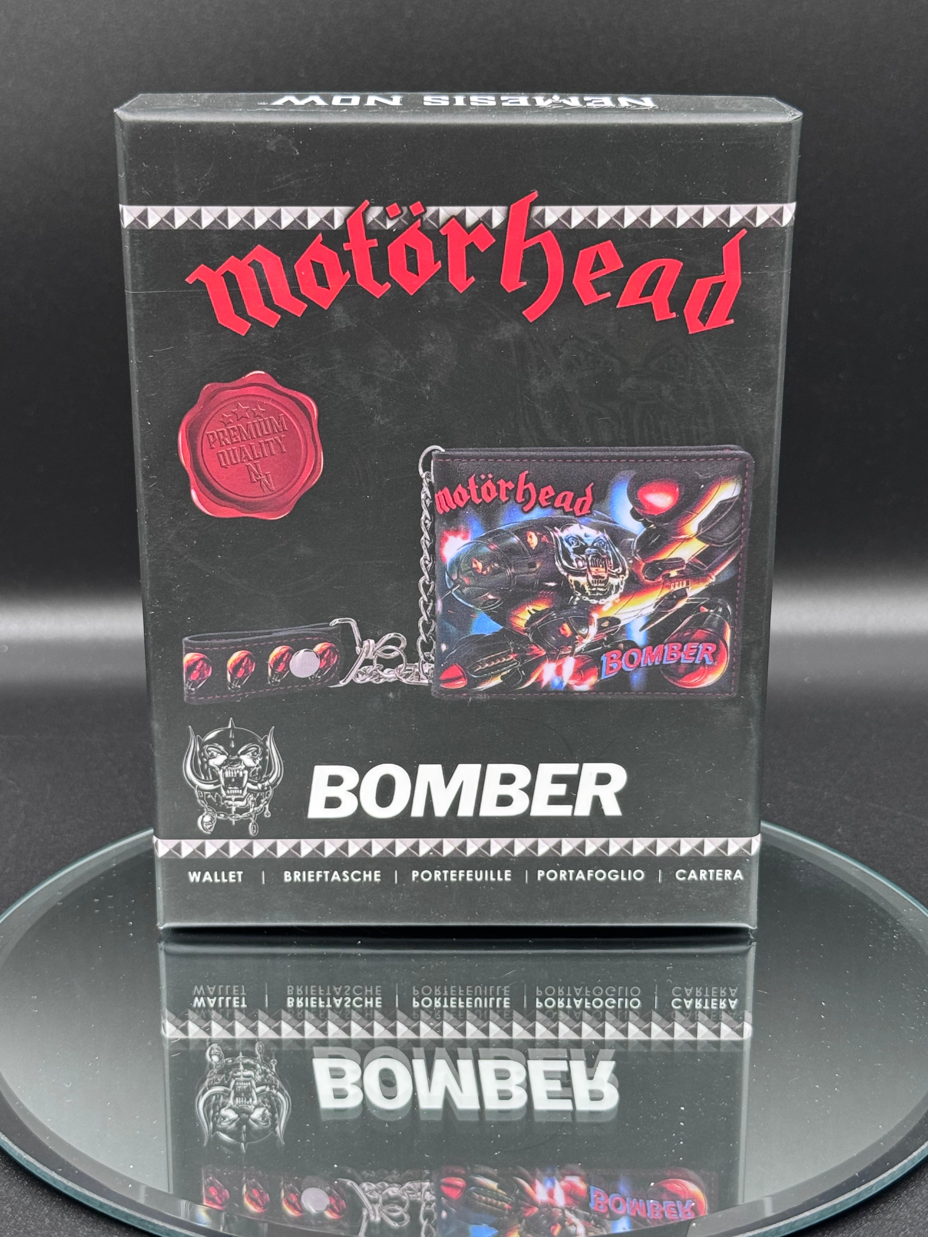 Motorhead Bomber Wallet 11cm