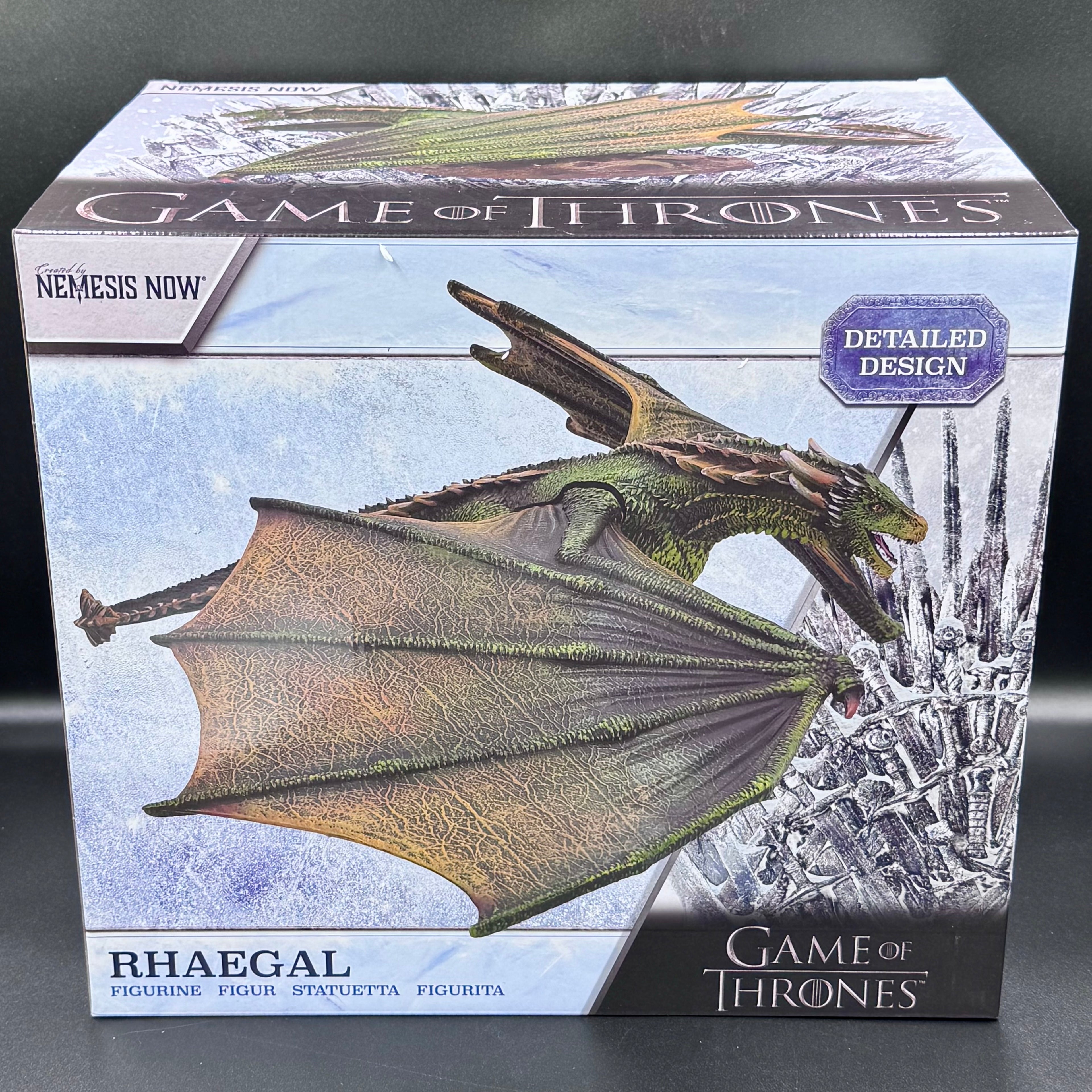 Game of Thrones Rhaegal Large Dragon Figurine