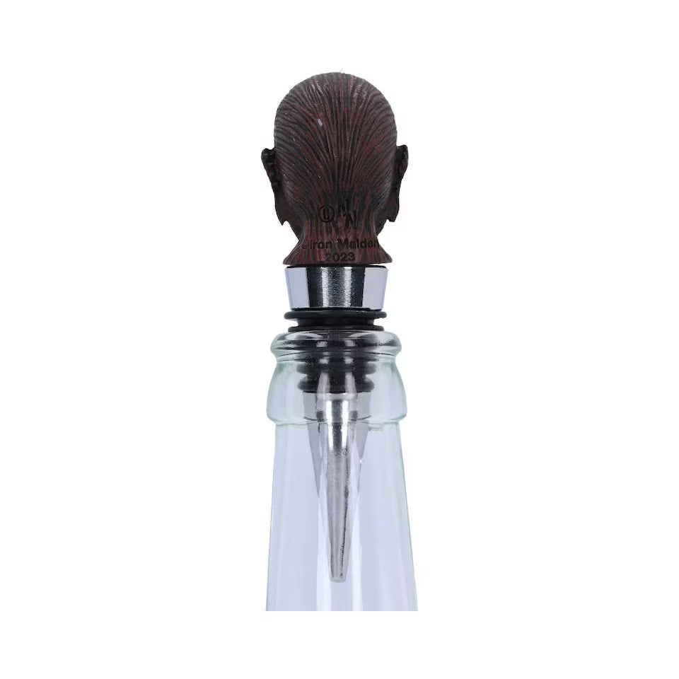 Iron Maiden Book of Souls Eddie Bottle Stopper, 10cm | Nemesis Now