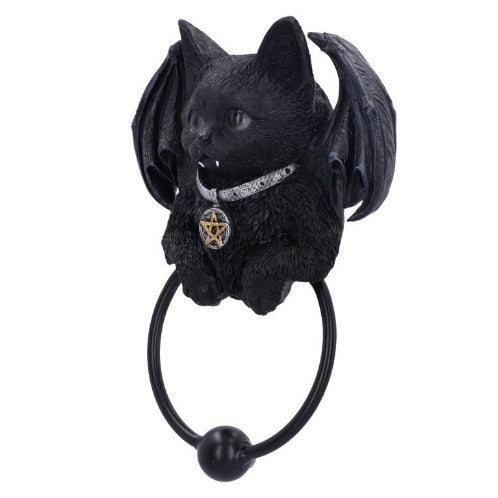 Vampuss Gothic Vampire Cat Door Knocker 19cm