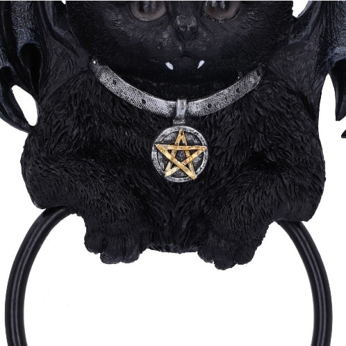Vampuss Gothic Vampire Cat Door Knocker 19cm