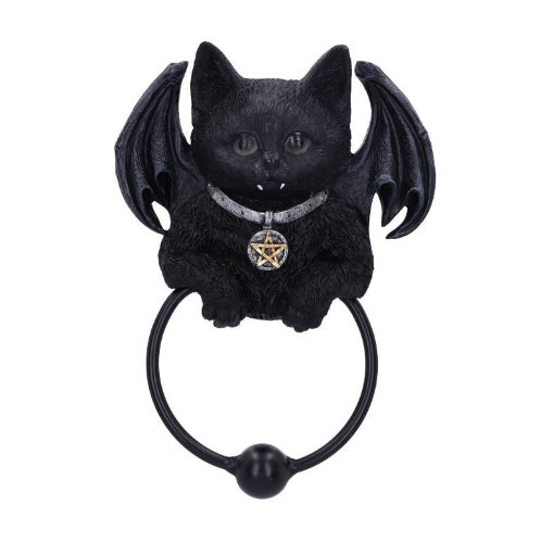 Vampuss Gothic Vampire Cat Door Knocker 19cm